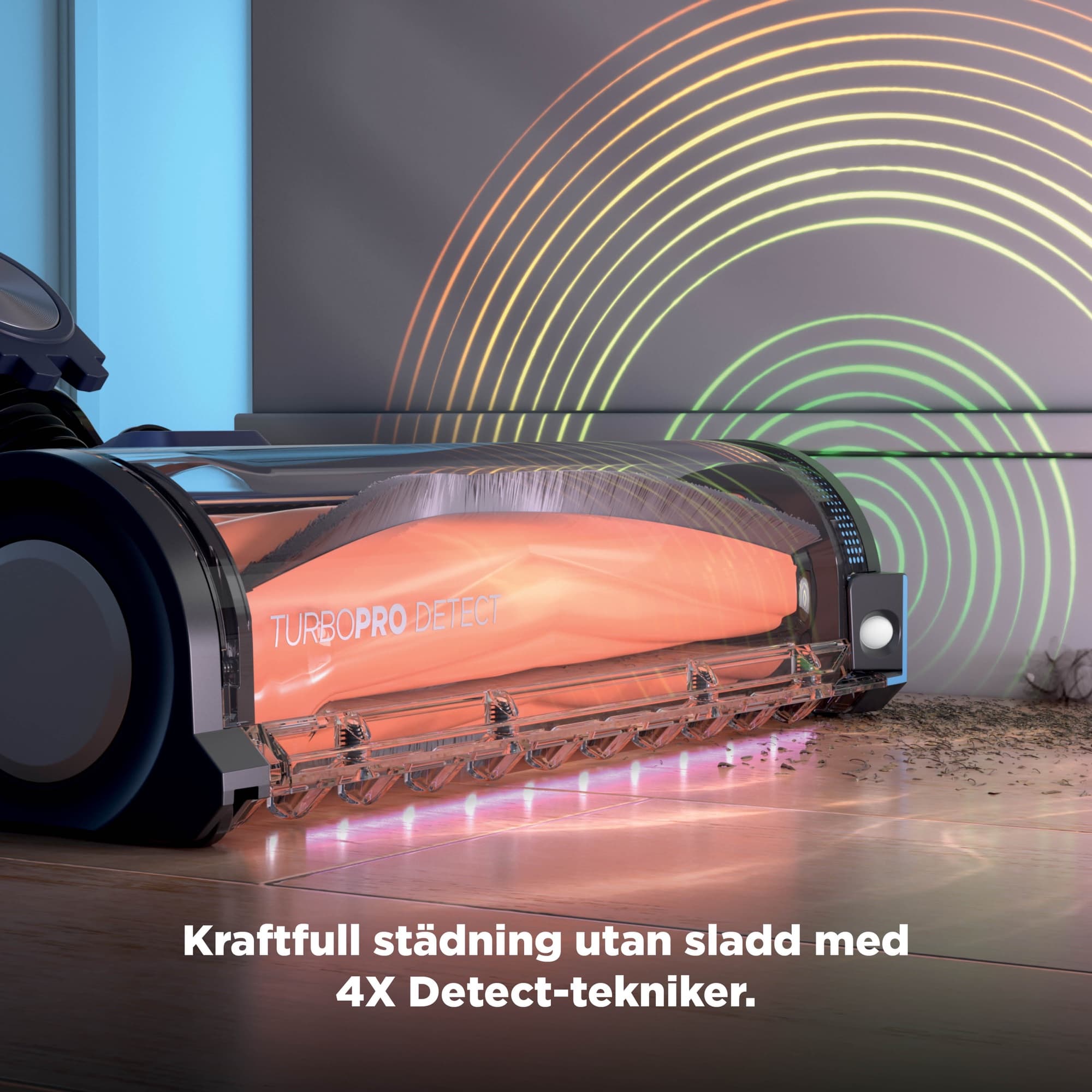 The floorhead with Detect technology