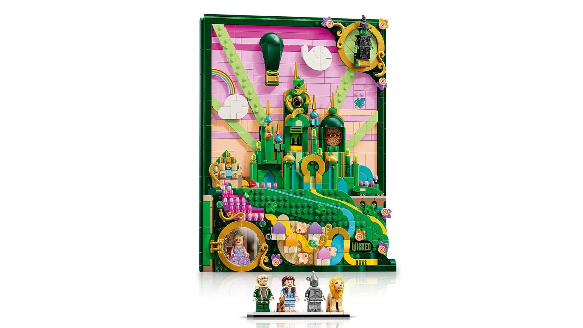 LEGO Wicked wall art – detail 3