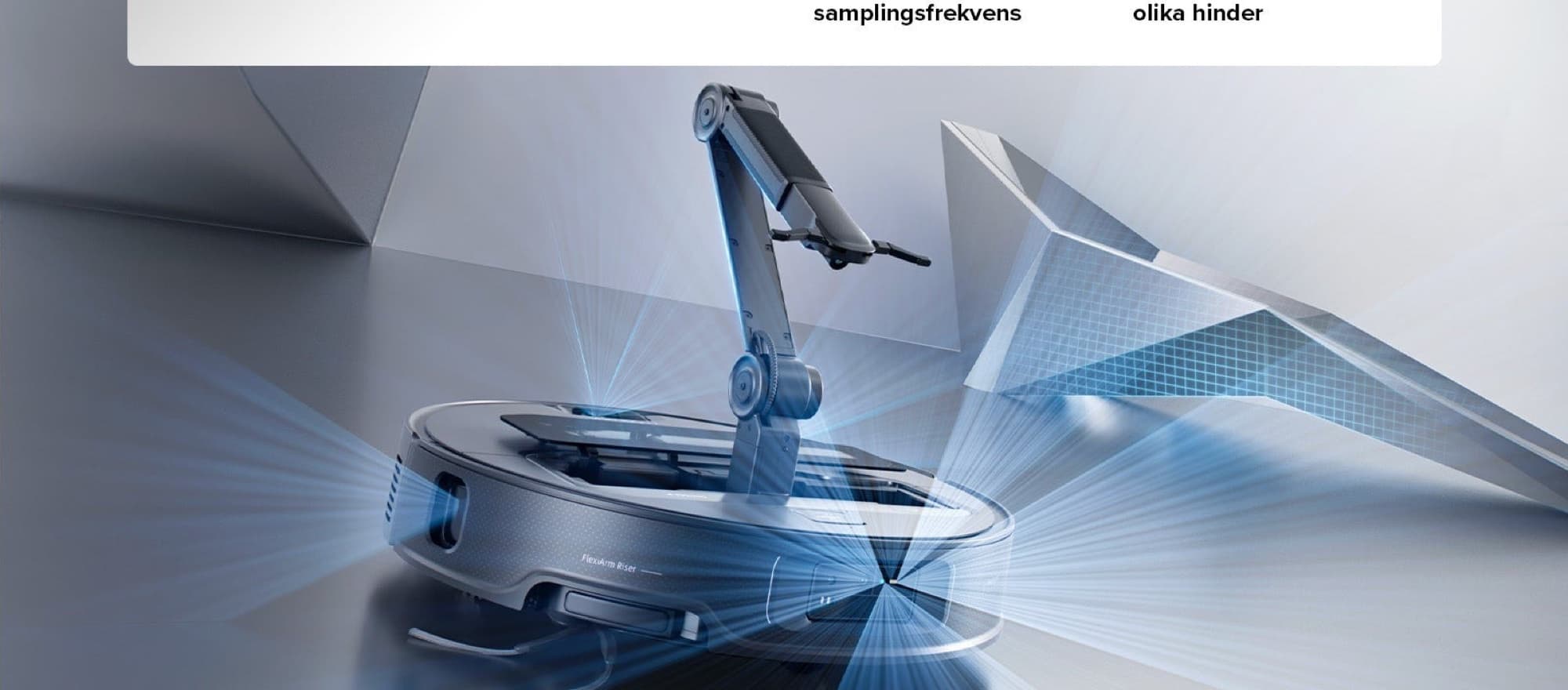 Saros Z70 with its robotic arm extended