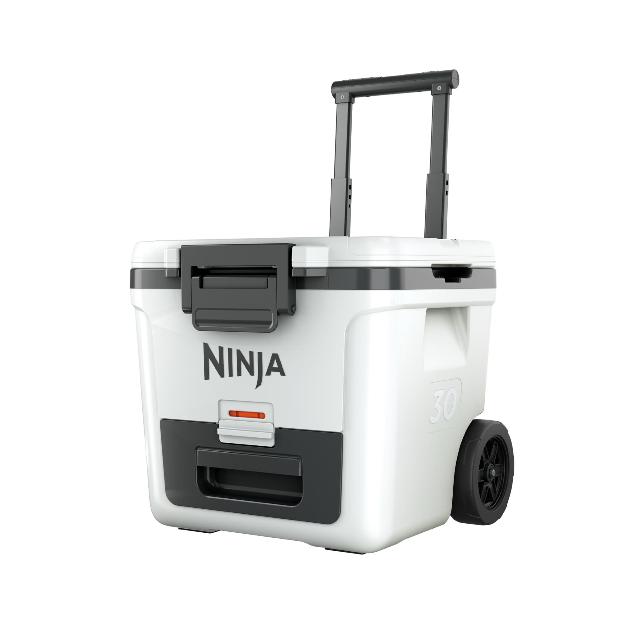 The wheeled cooler in cloud white