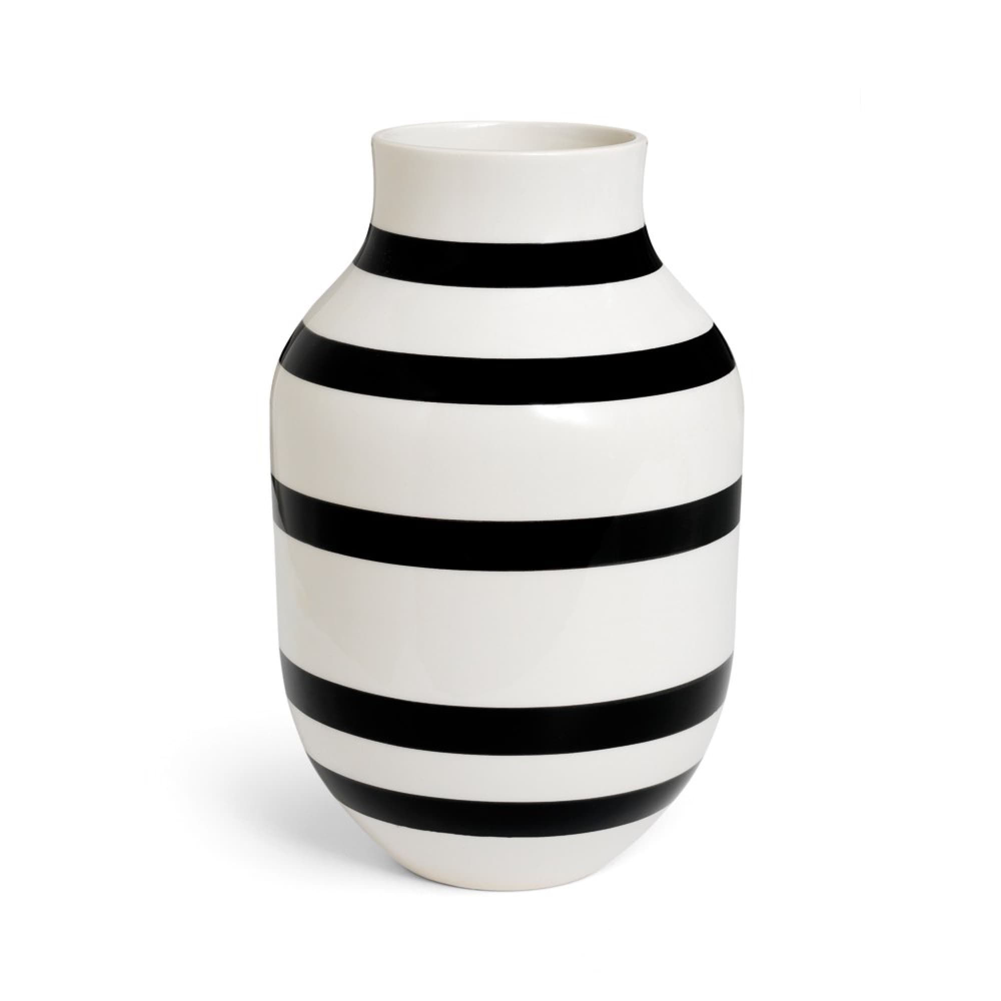 Kähler Omaggio vas – 30,5 cm, Svart
