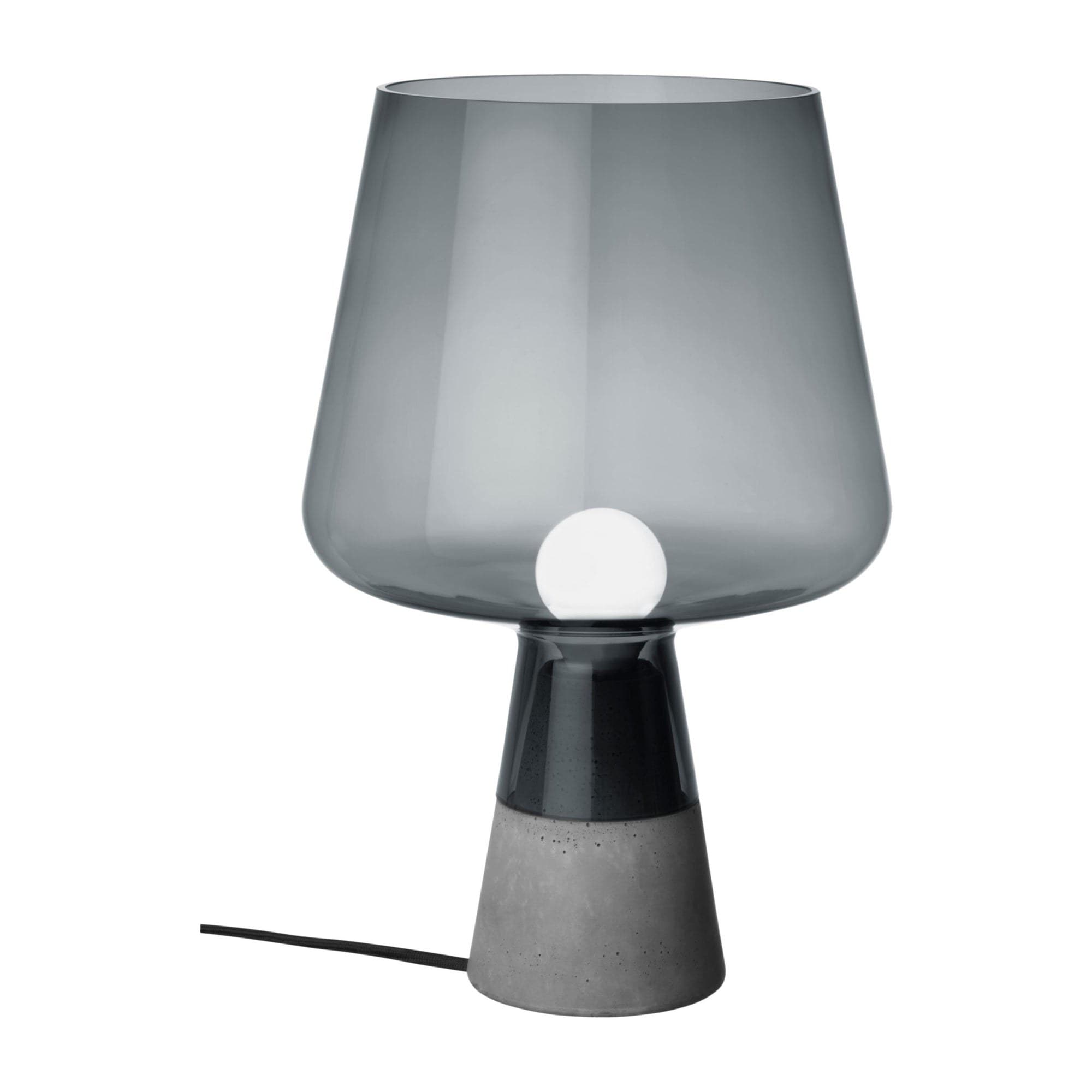 Iittala Leimu lampa – 380 × 250 mm, Grå