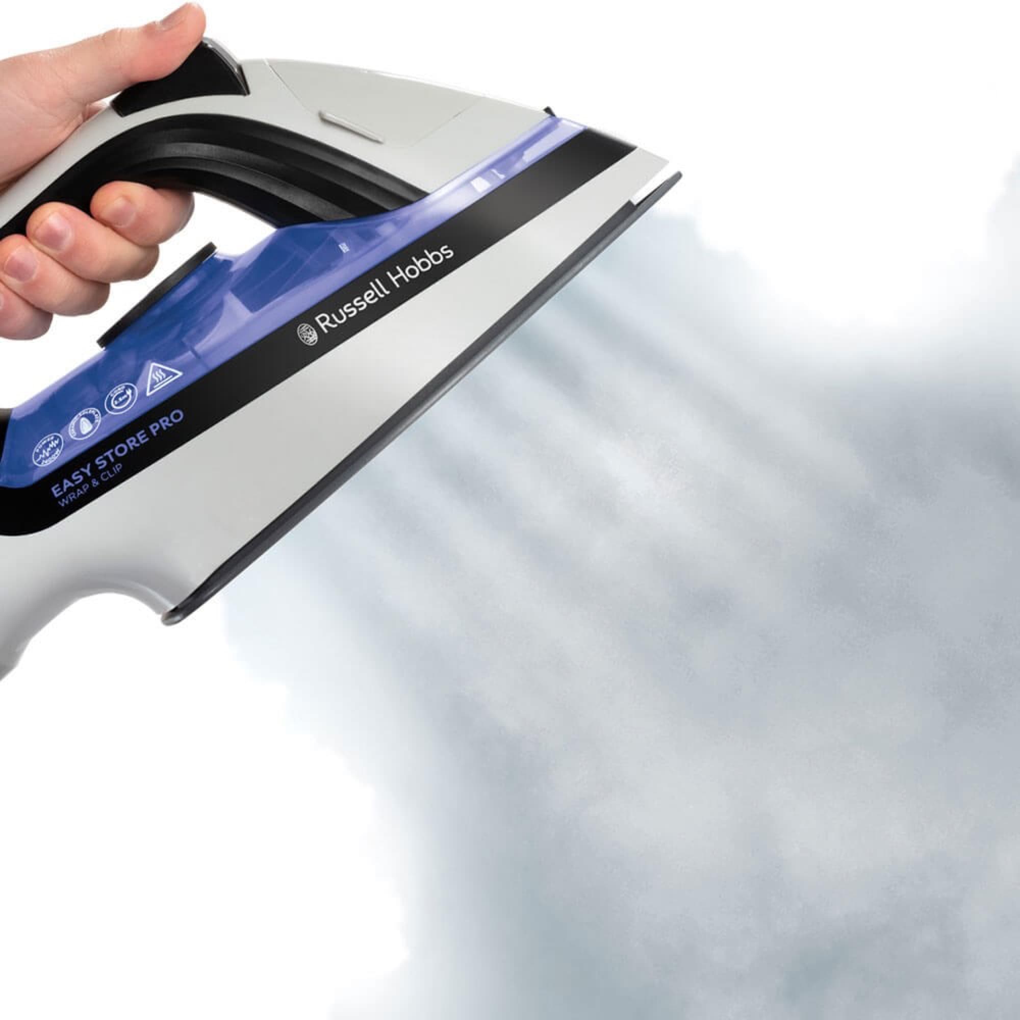 Shot of steam from the soleplate