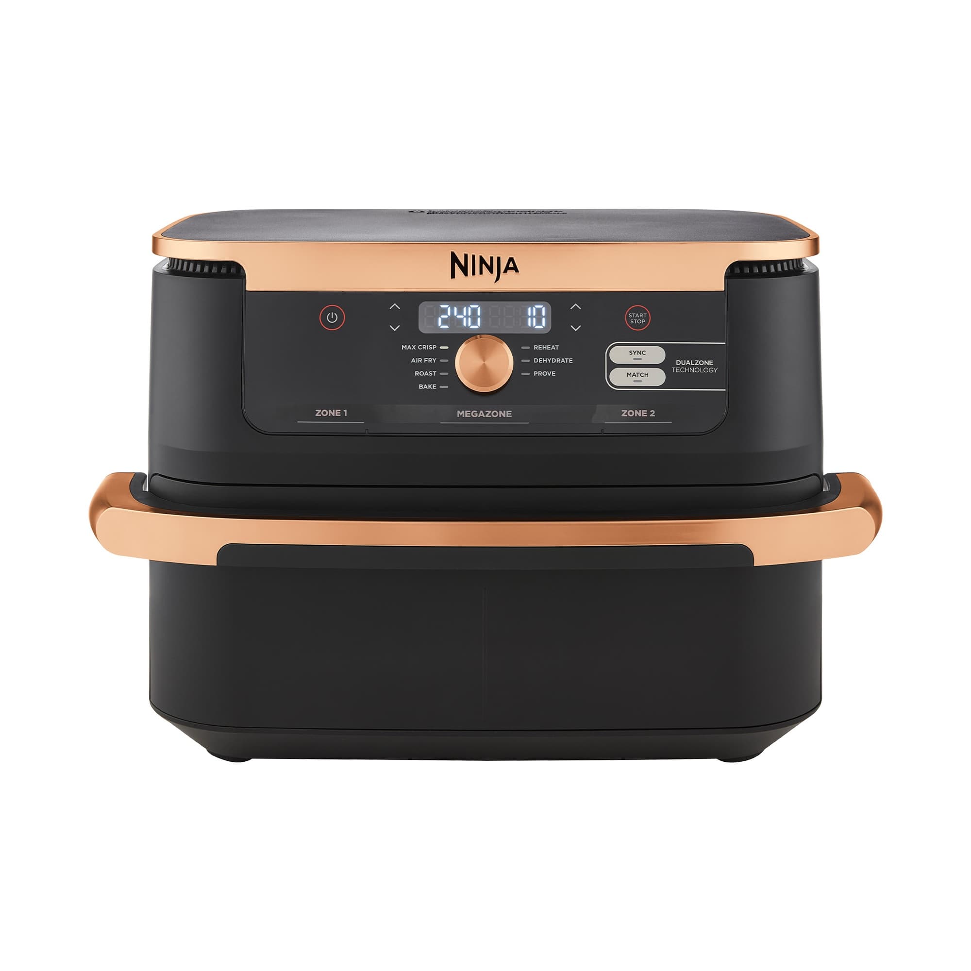 Ninja Foodi FlexDrawer in black and copper