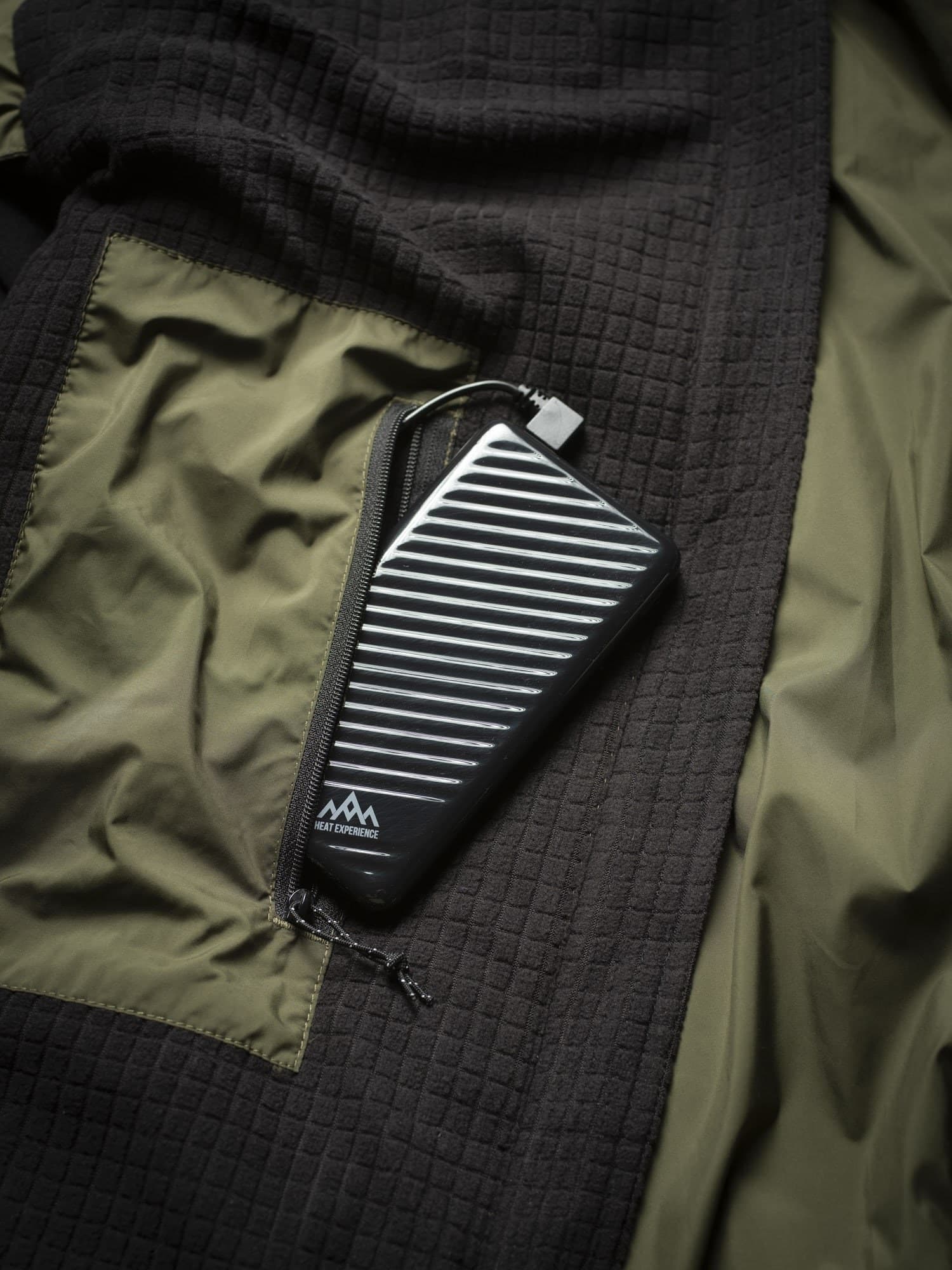 The power bank in the pocket