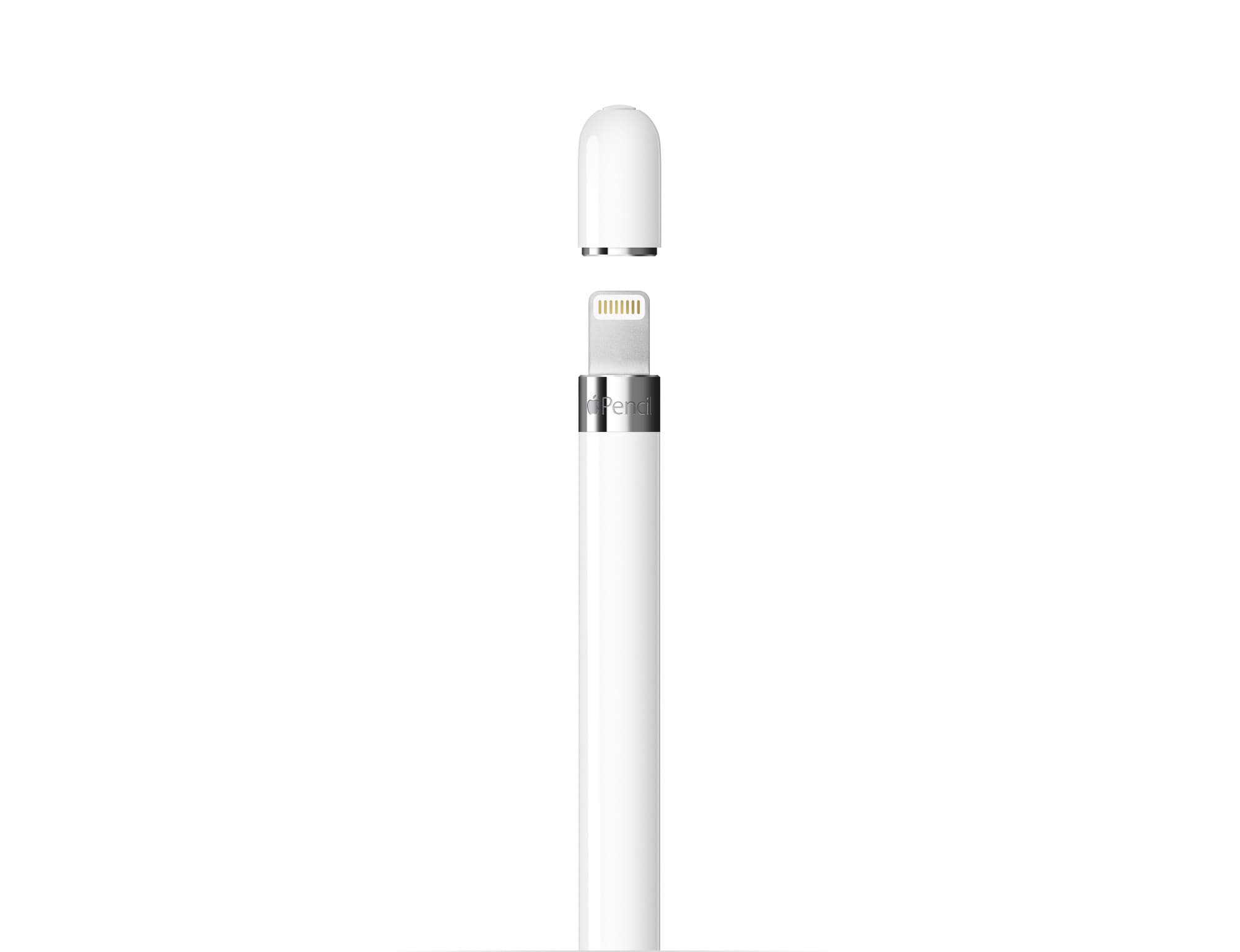 Apple Pencil with the cap off