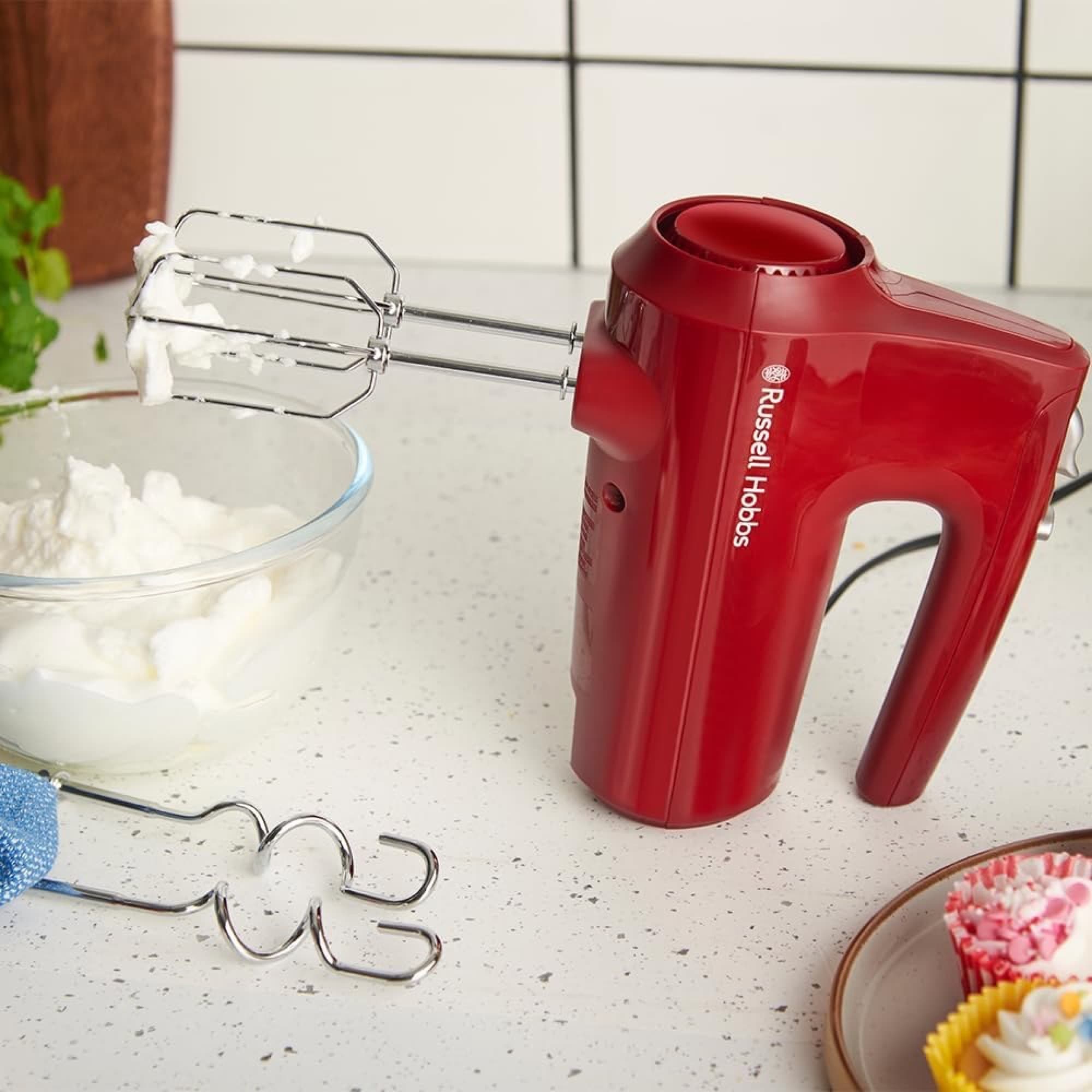 The mixer standing upright