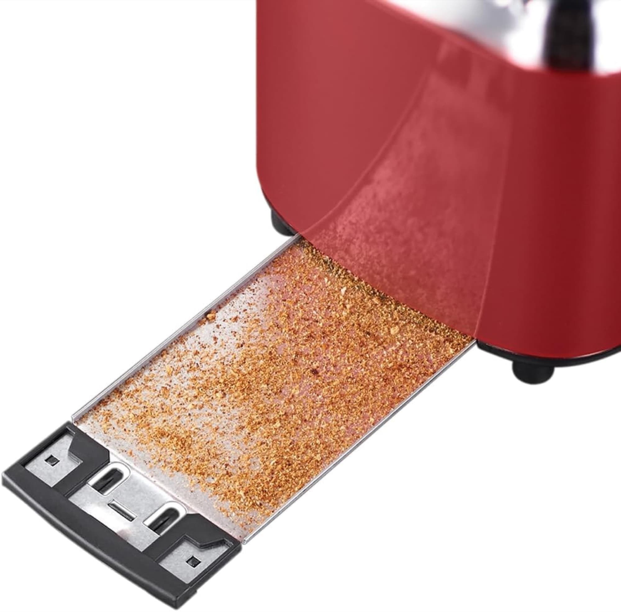 Removable crumb tray