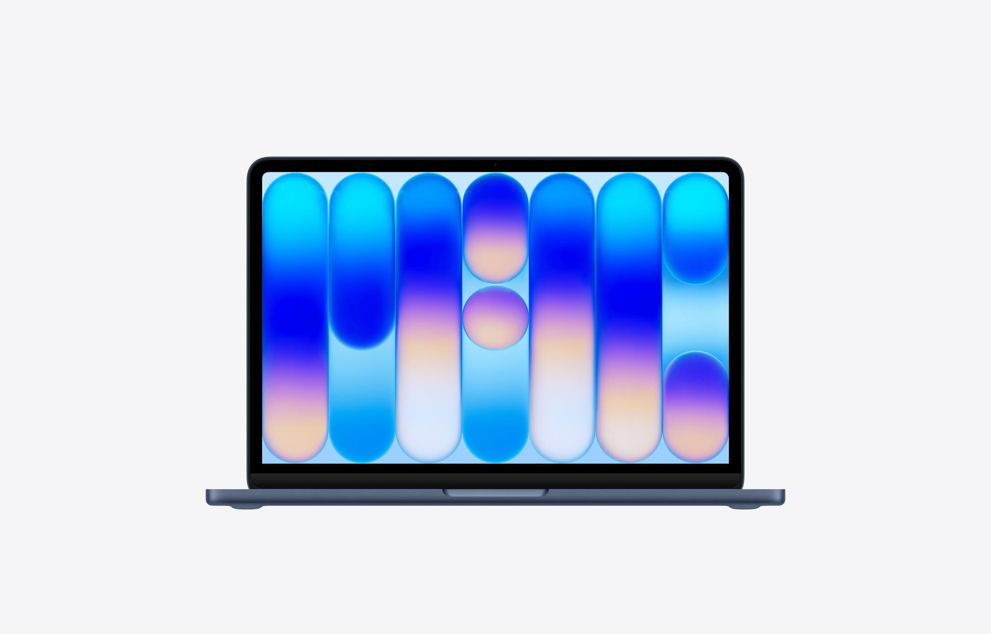 MacBook Neo in indigo