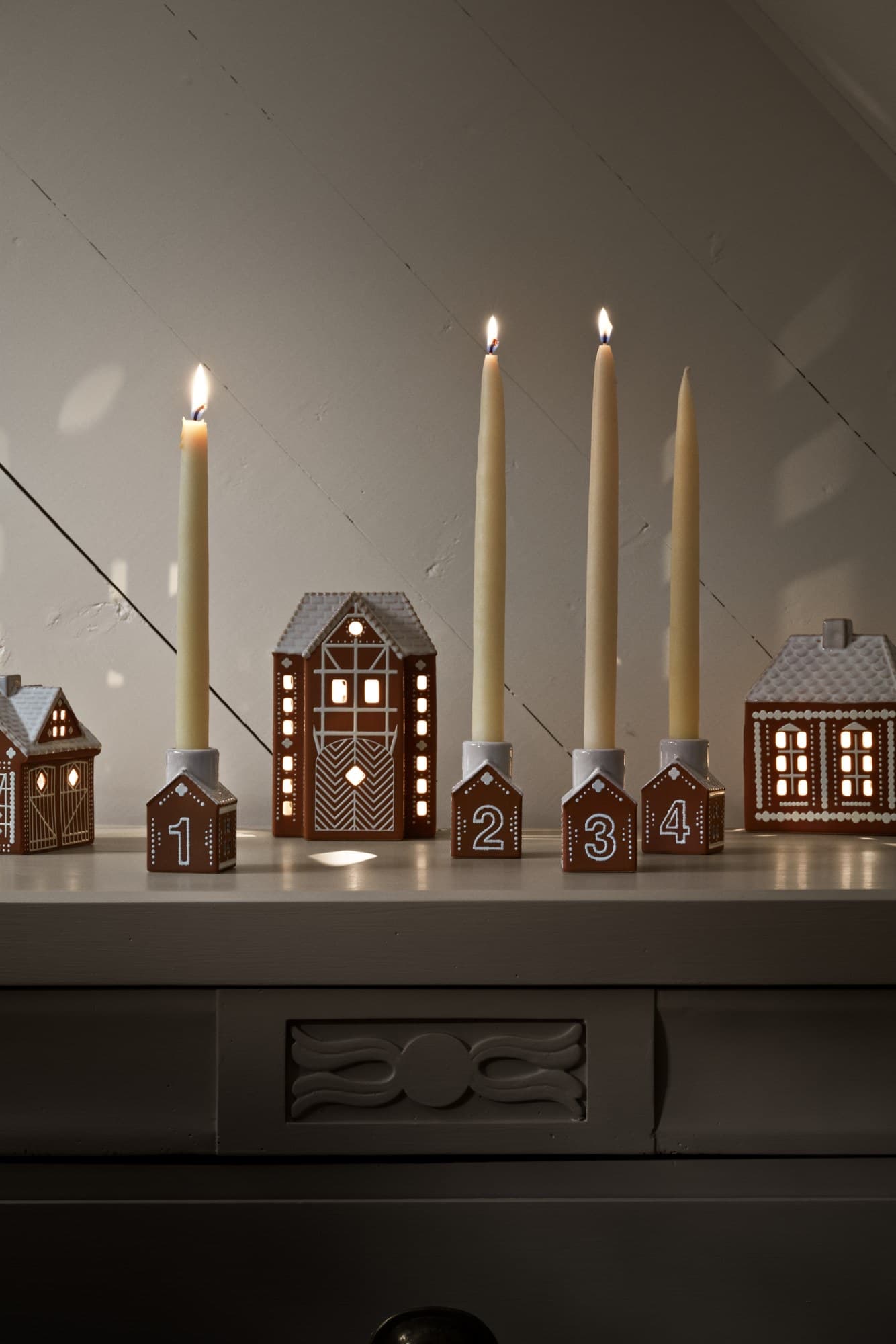 Kähler Gingerbread adventsljusstake