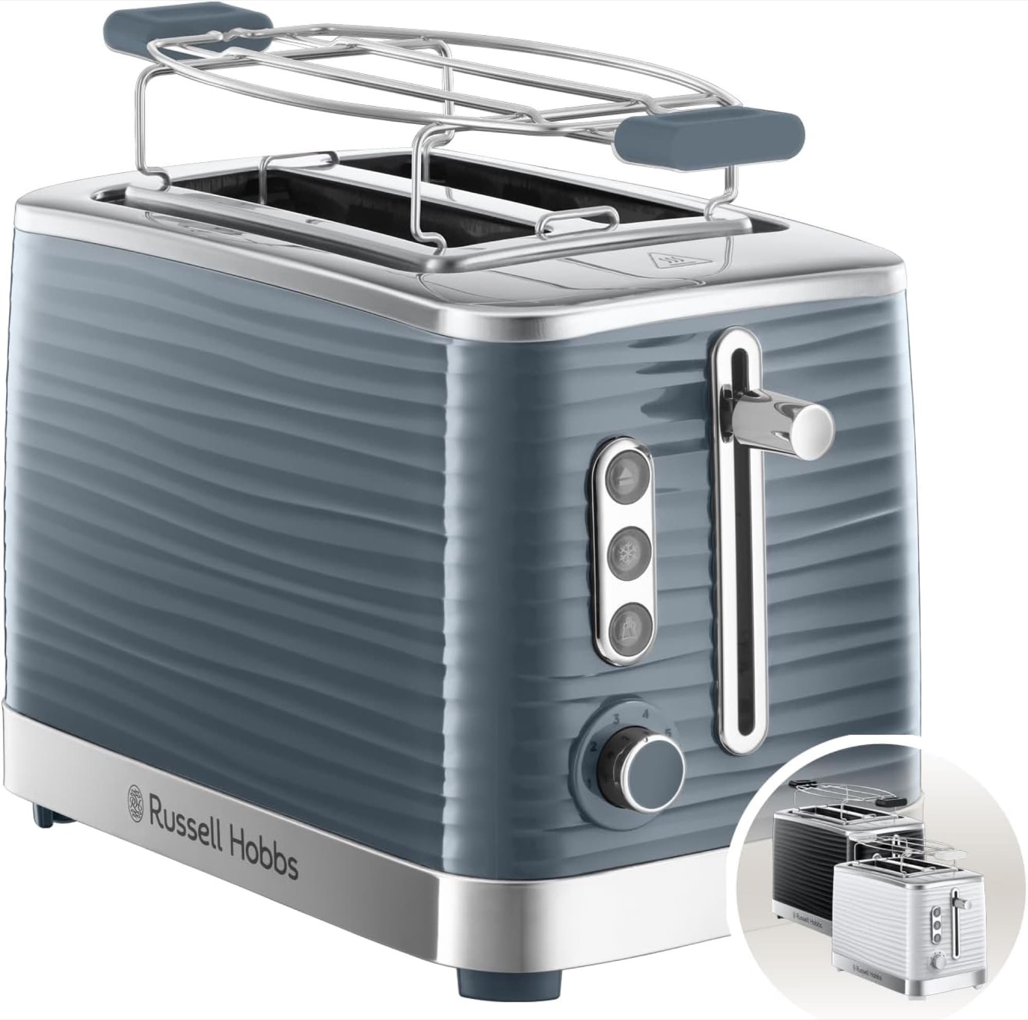 Grey Inspire toaster