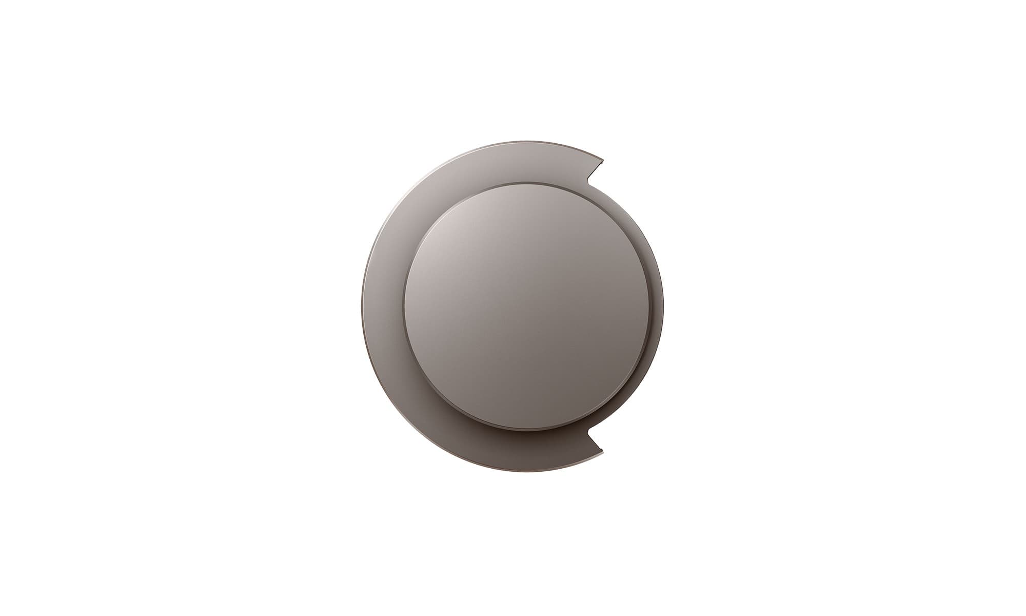 Dyson OnTrac outer caps in Coarse Titanium