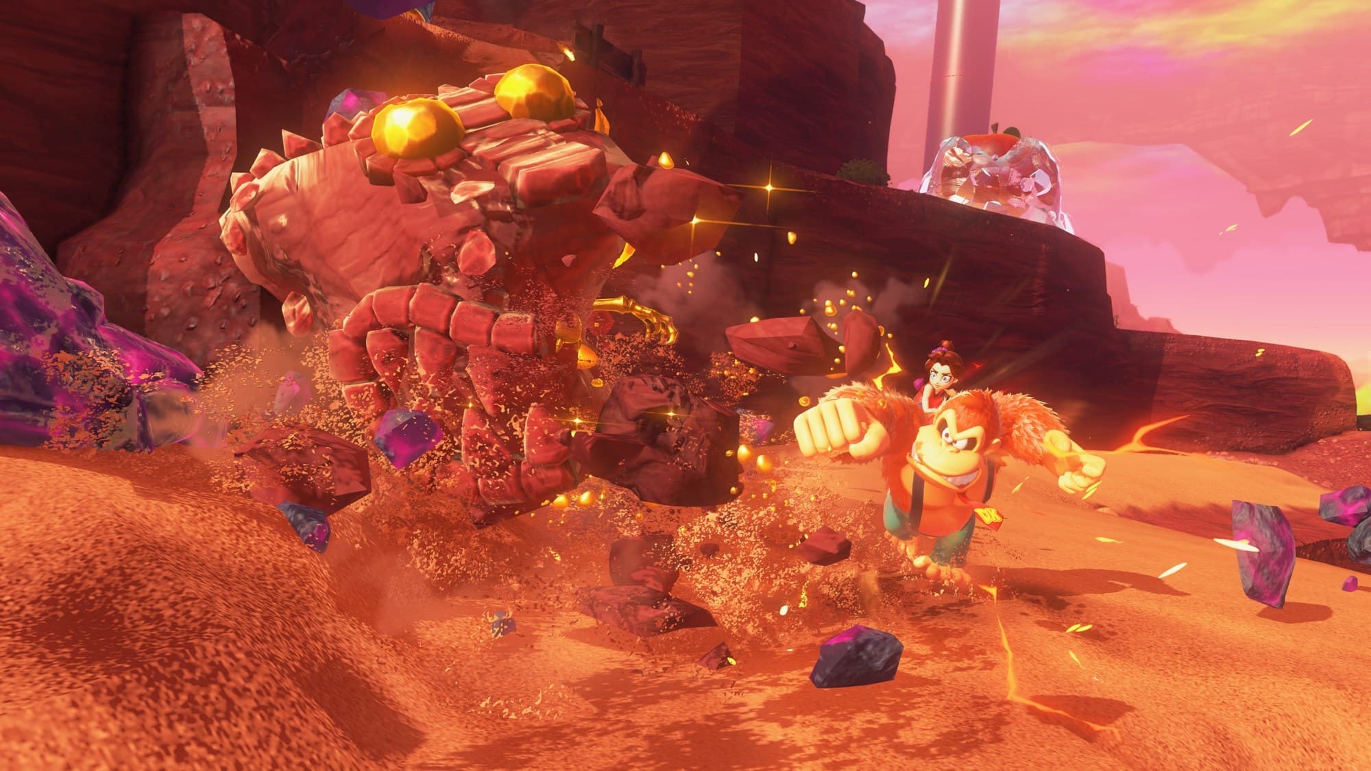 Screenshot from Donkey Kong Bananza