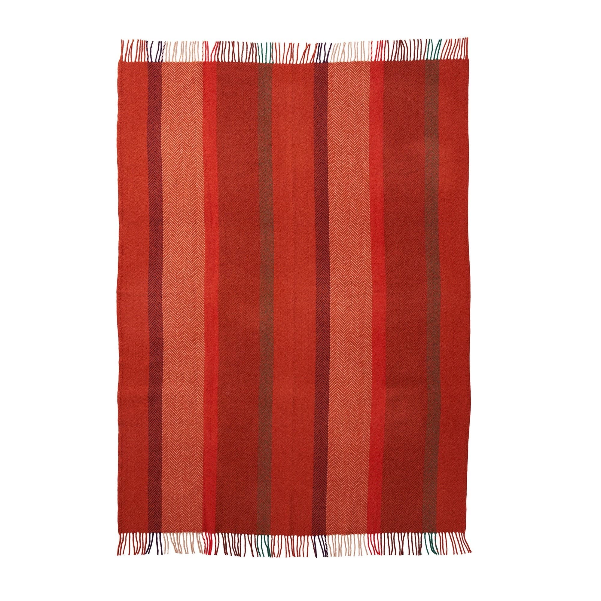Birka throw 130 × 200 cm in Autumn leaf