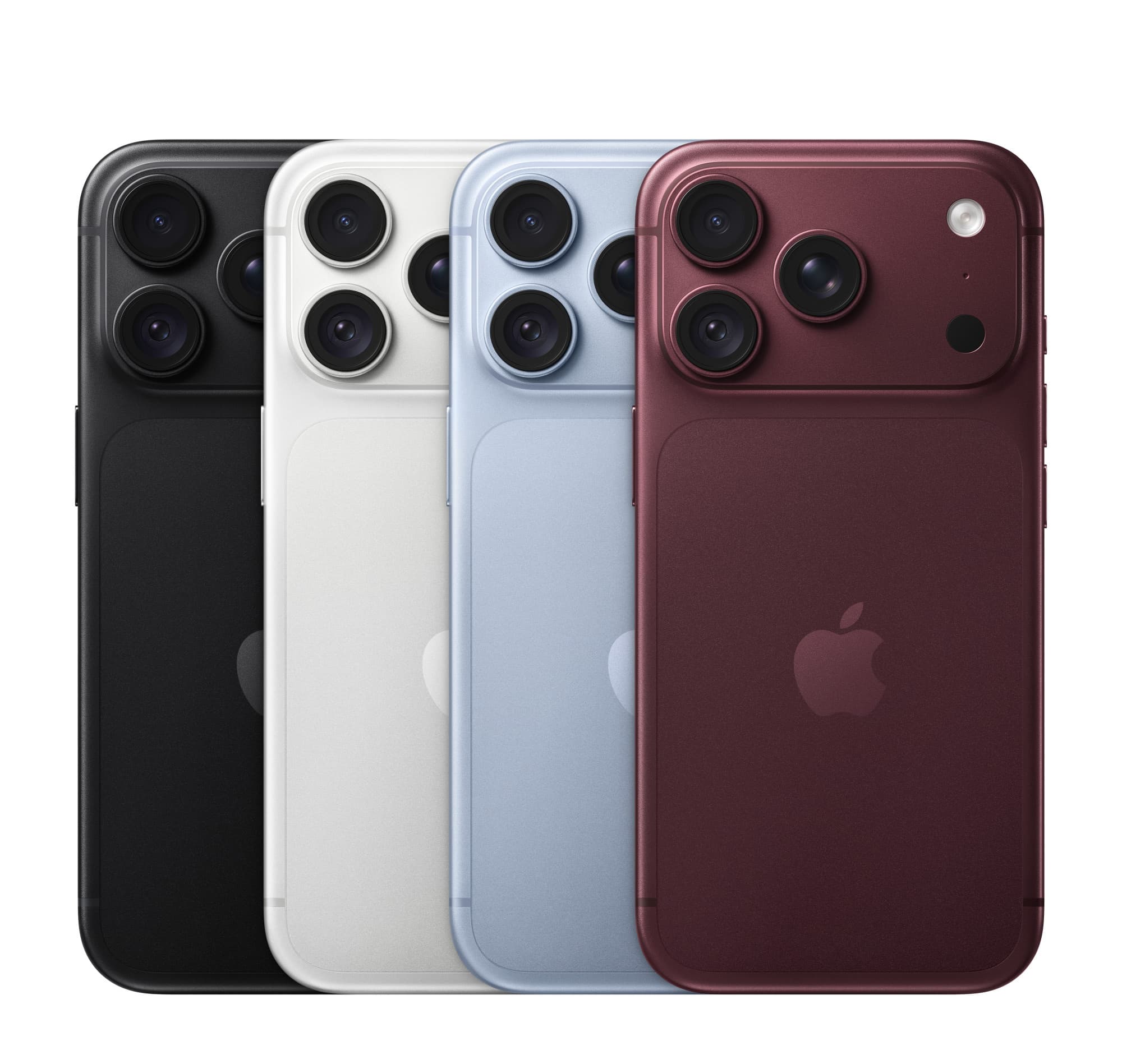 iPhone 18 Pro in all four colours