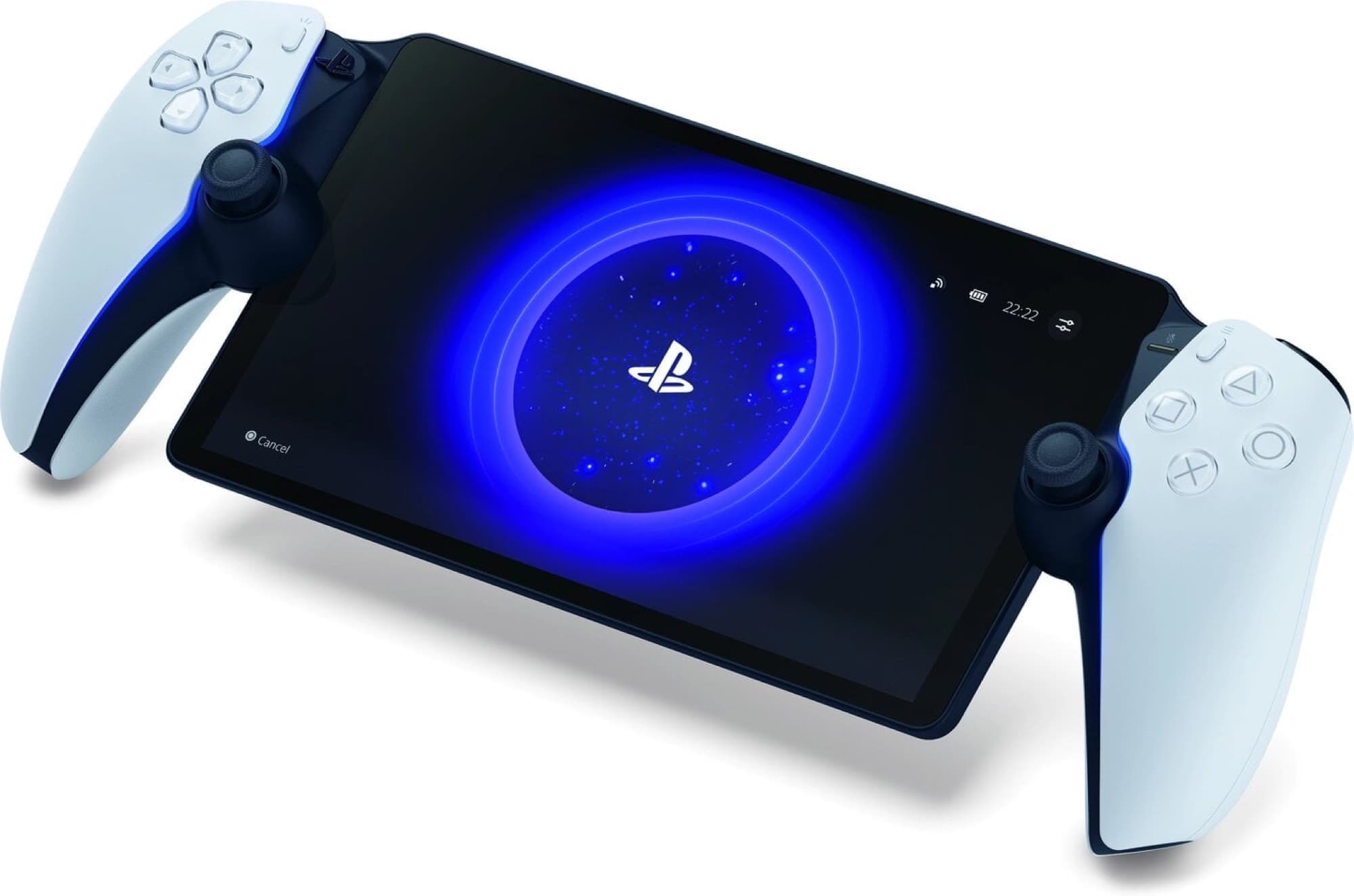PlayStation Portal at an angle