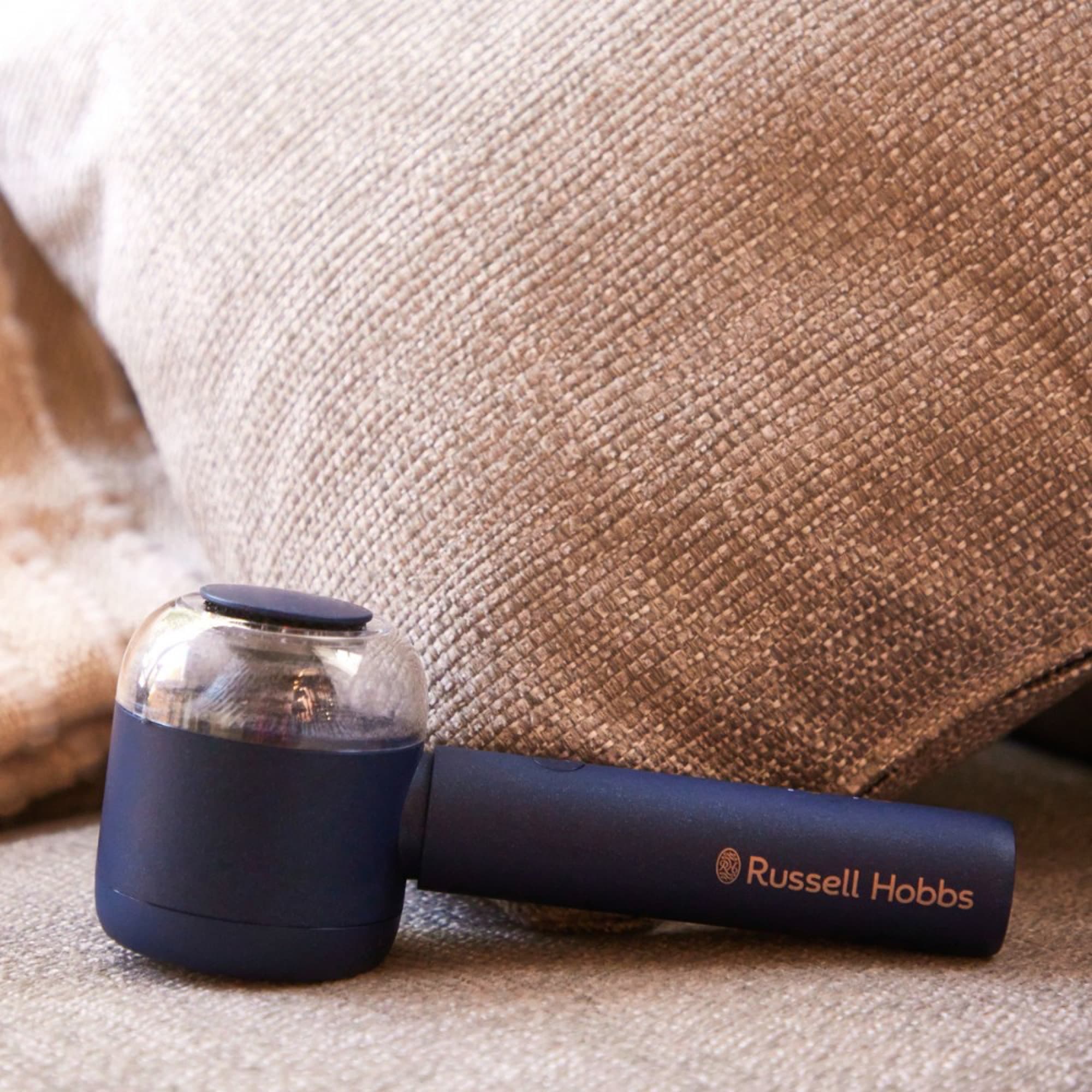 The fabric shaver on a cushion