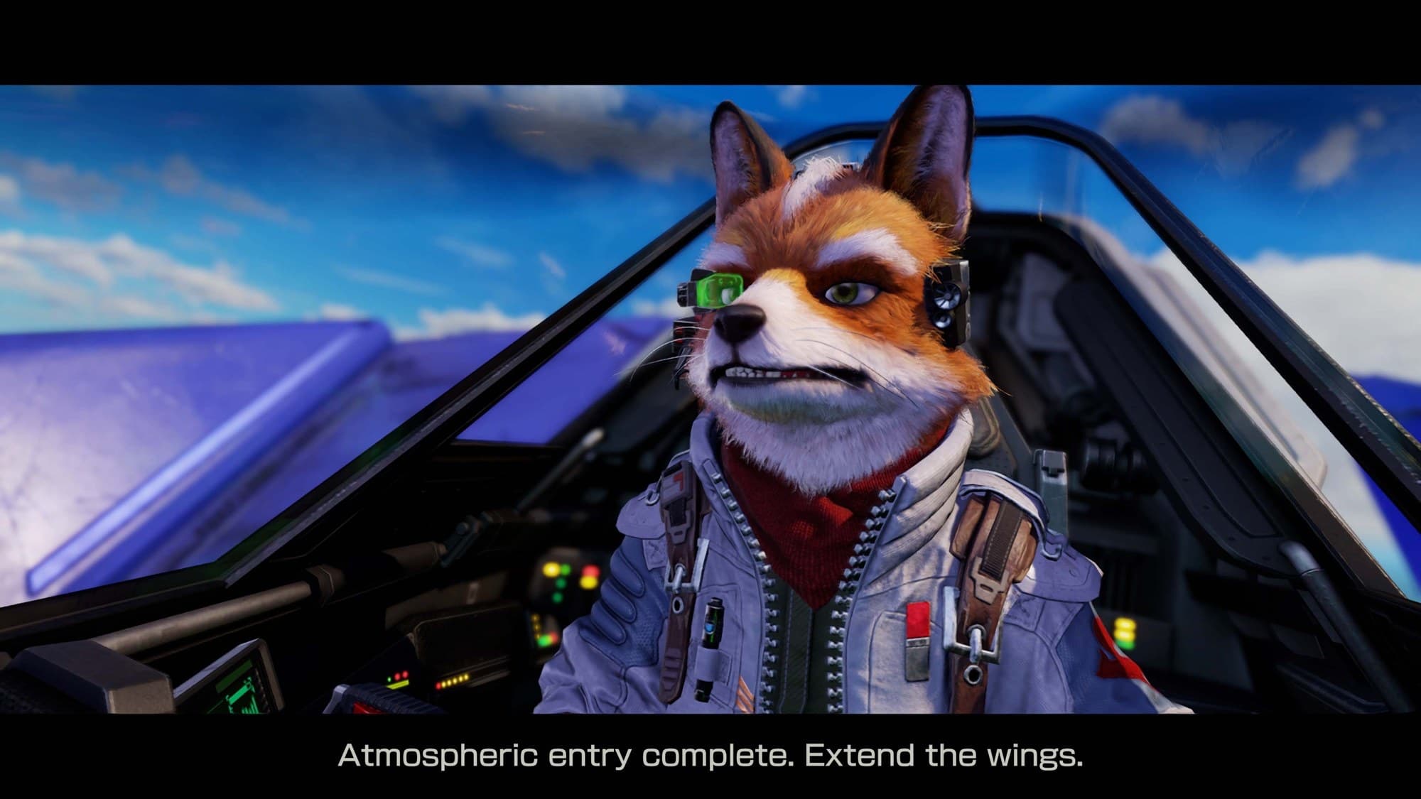 Screenshot from Star Fox