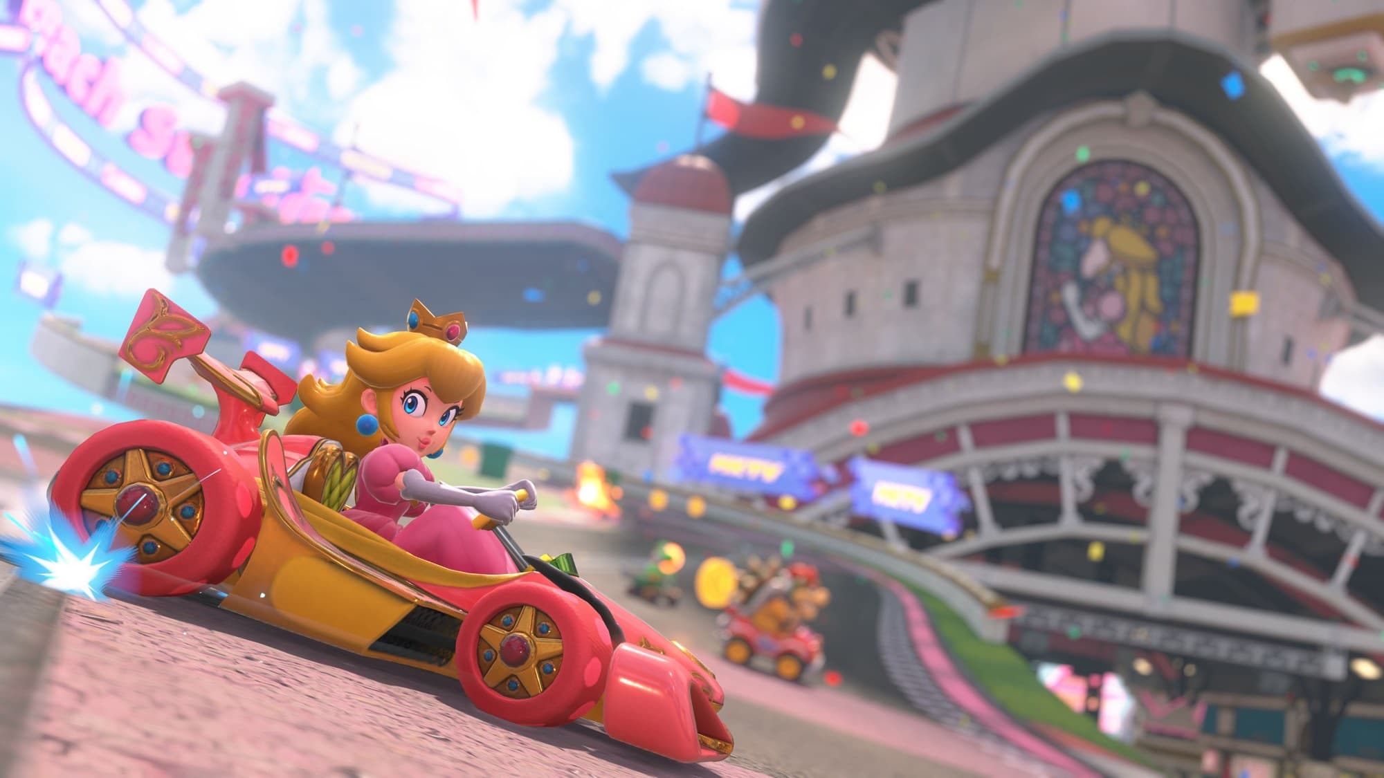 Screenshot from Mario Kart World