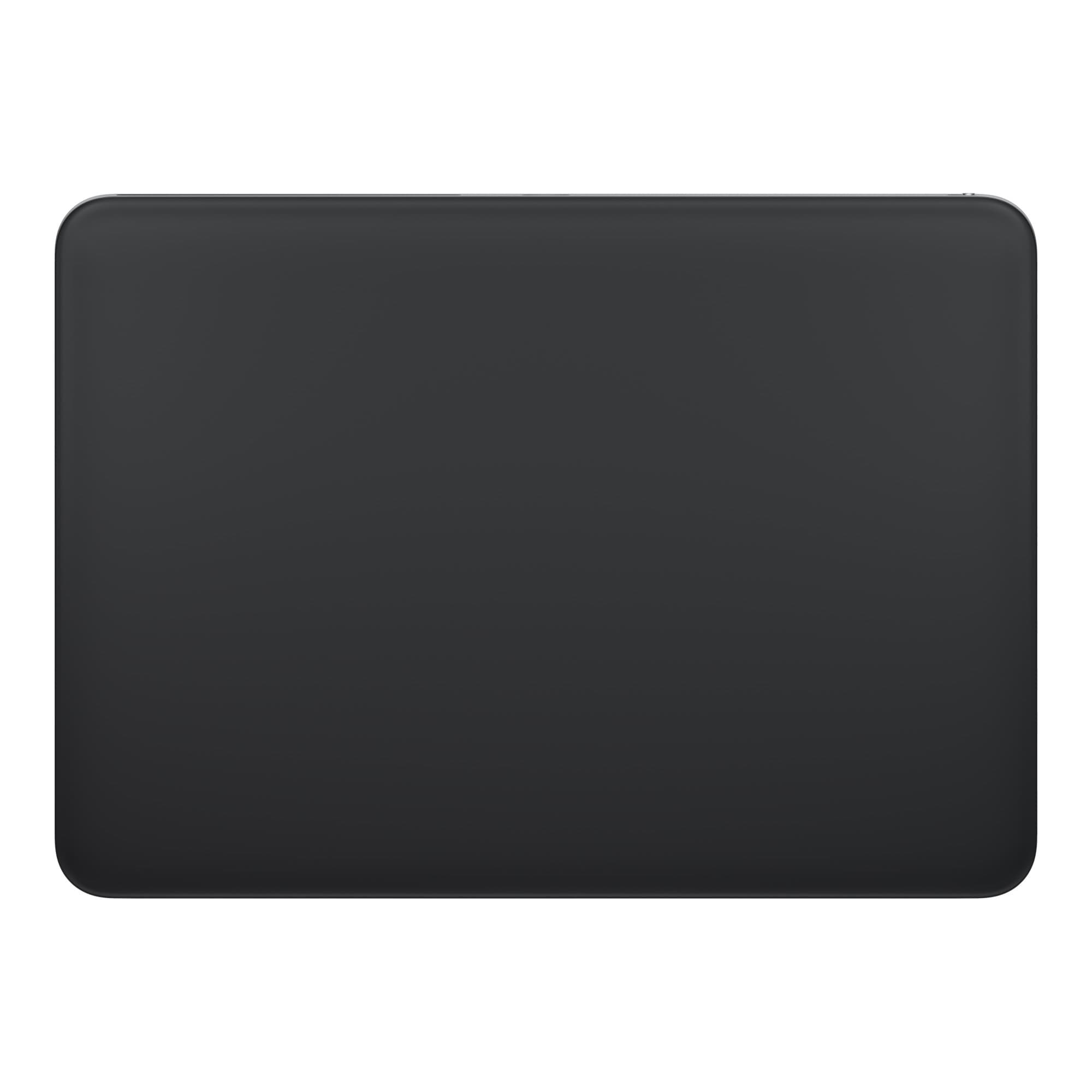 The trackpad from above at an angle