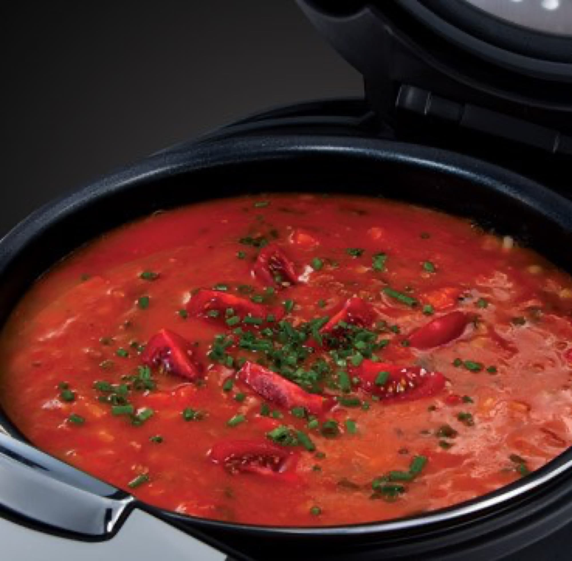 Soup in the pot