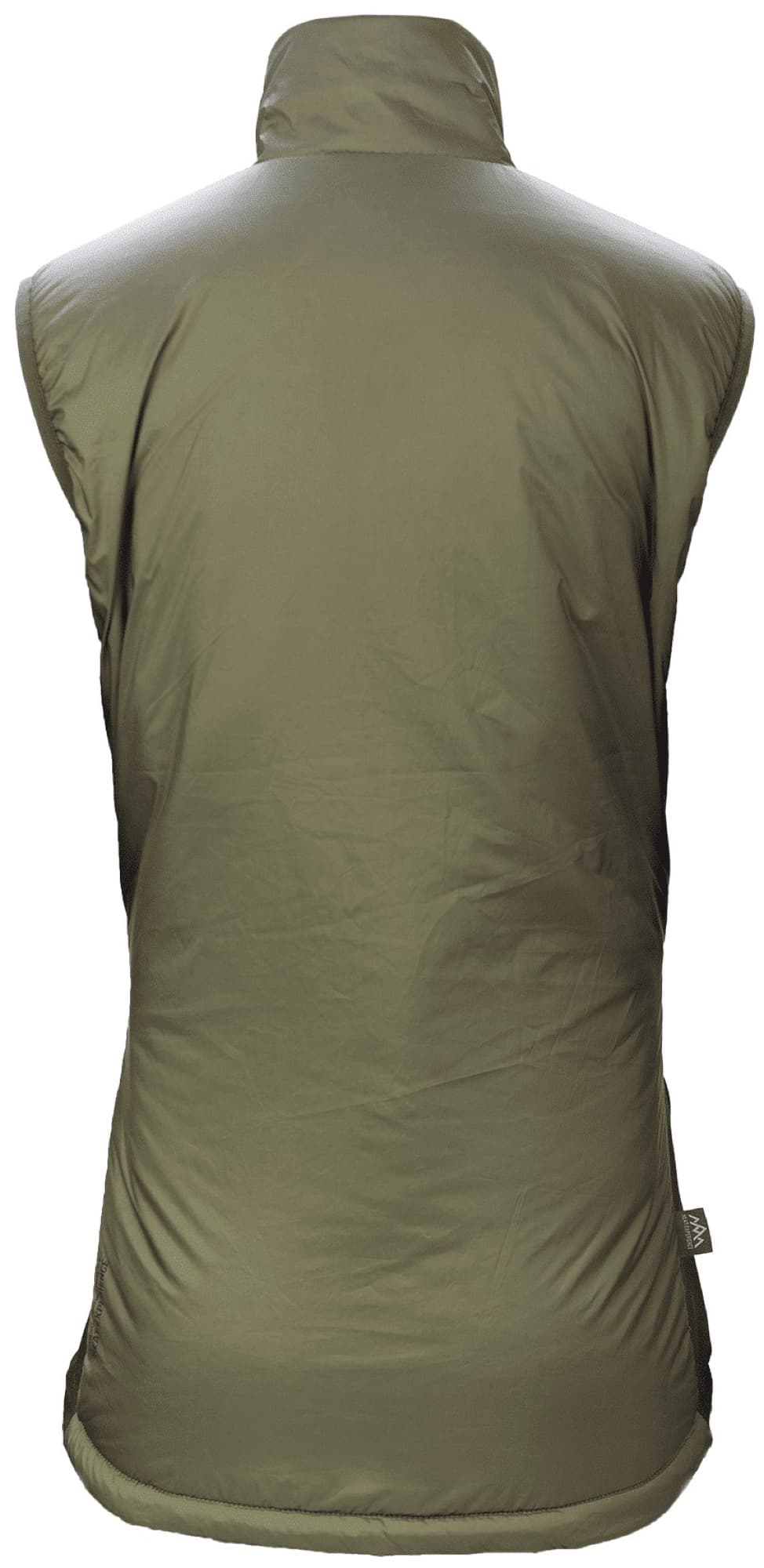 The vest from behind