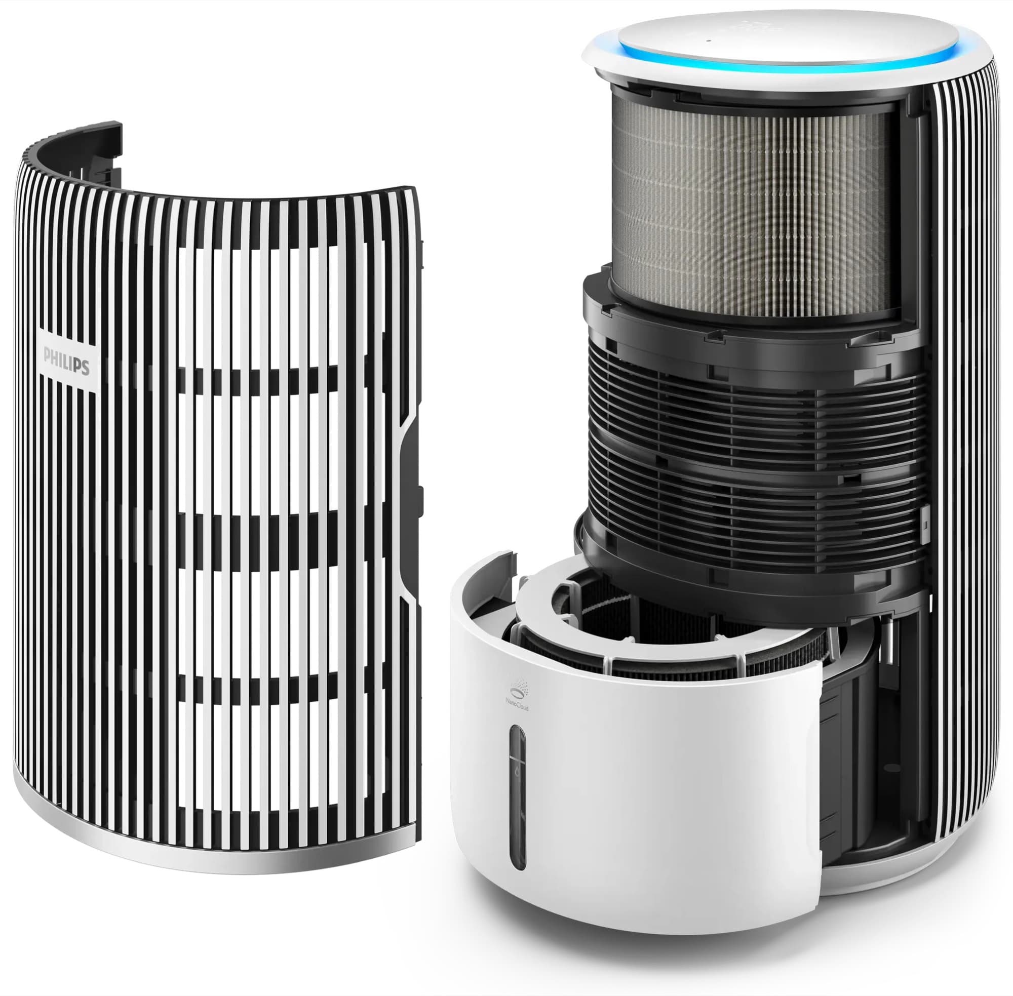 The three-layer filter and the humidification filter