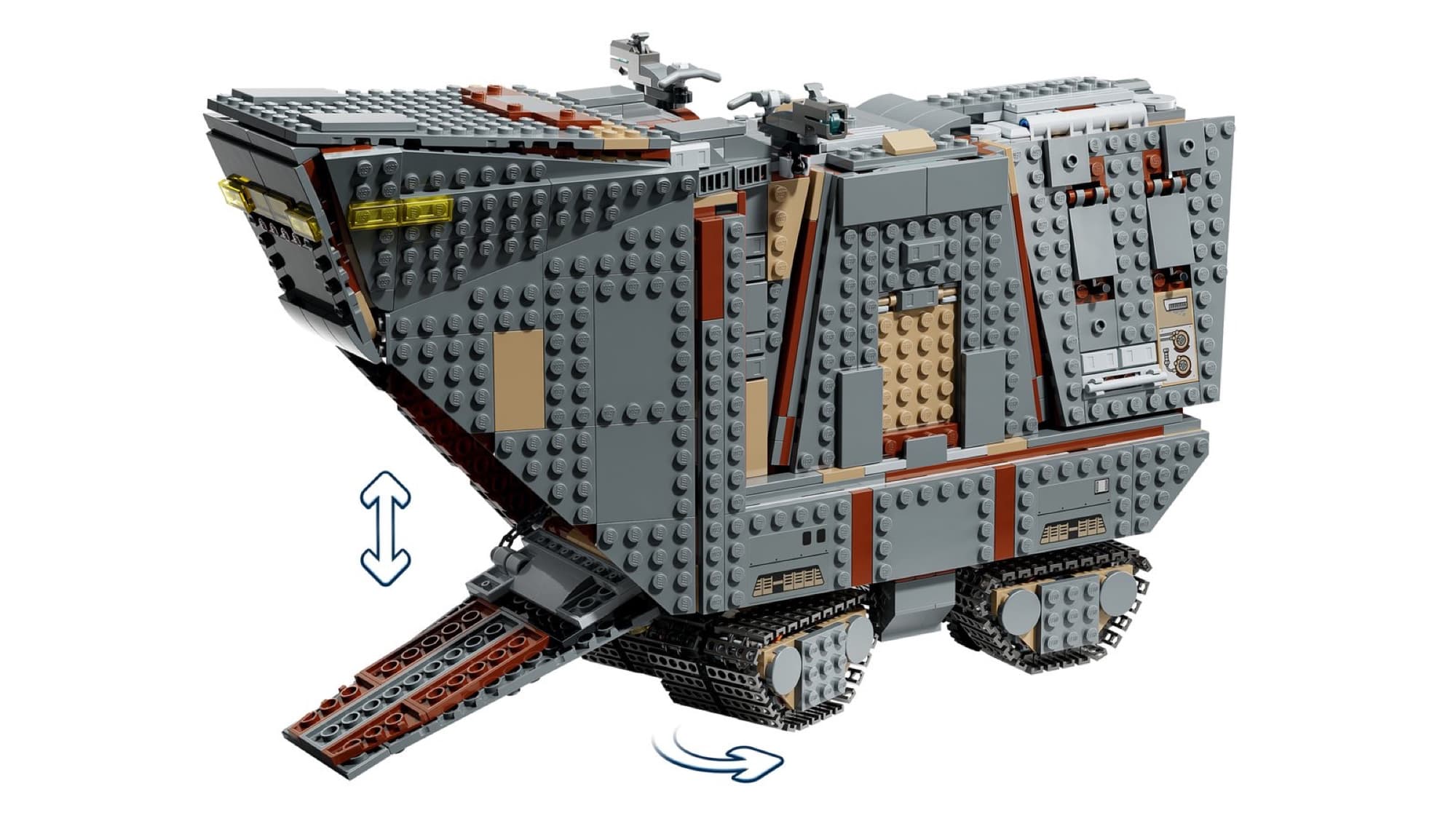 The sandcrawler and Mudhorn – detail 7