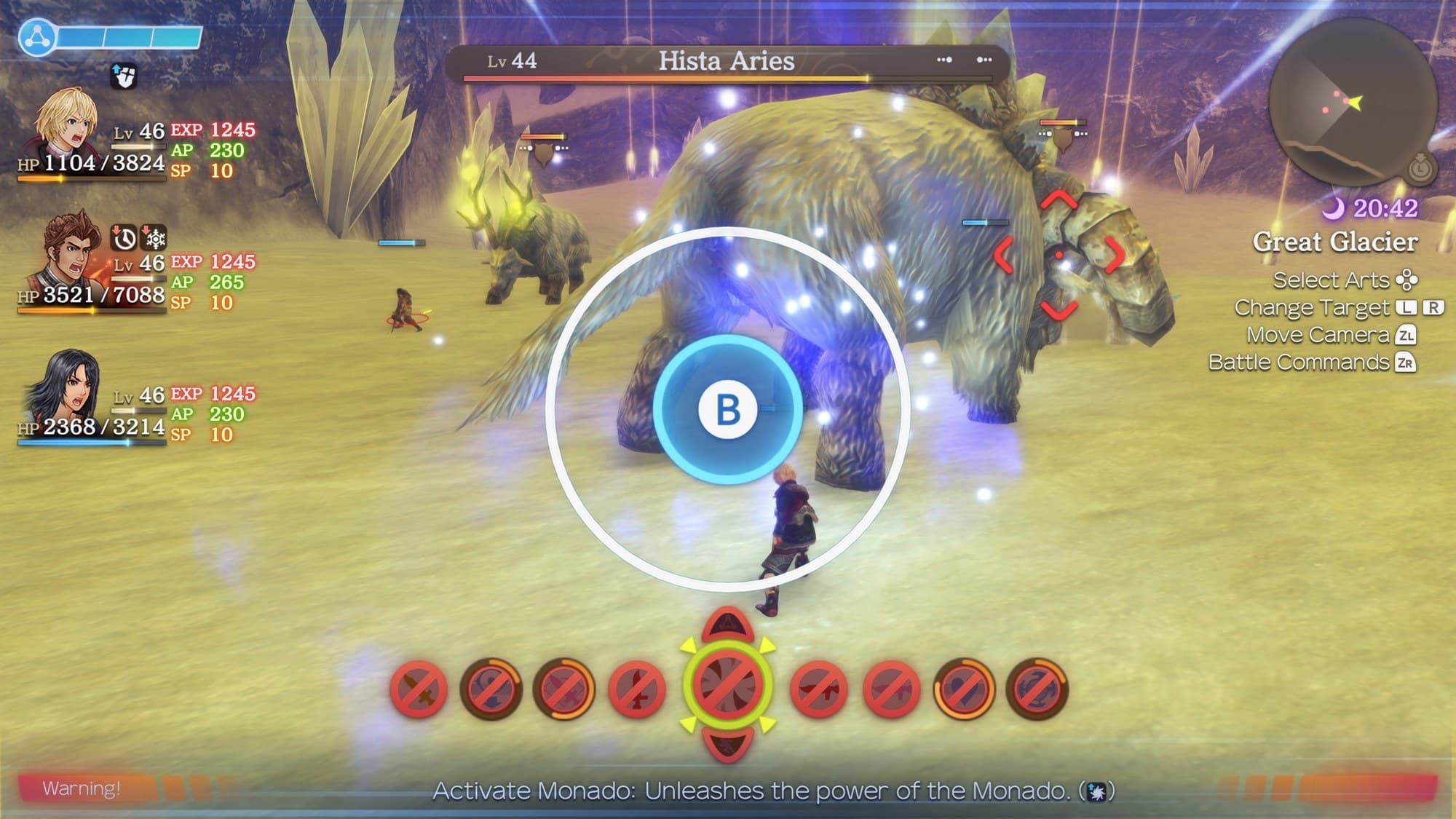 Screenshot from Xenoblade Chronicles: Definitive Edition – Nintendo Switch 2 Edition