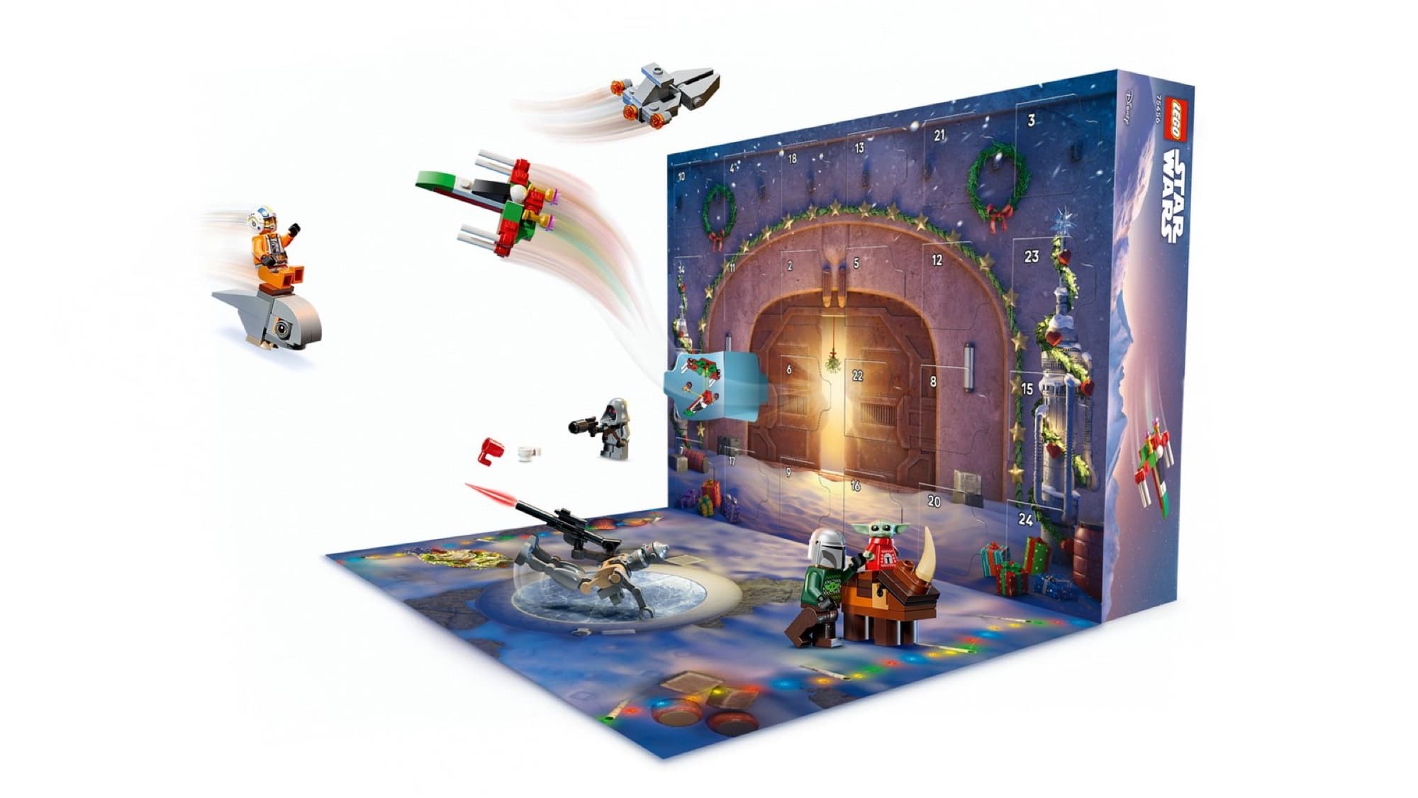 The Star Wars Advent calendar – detail 2