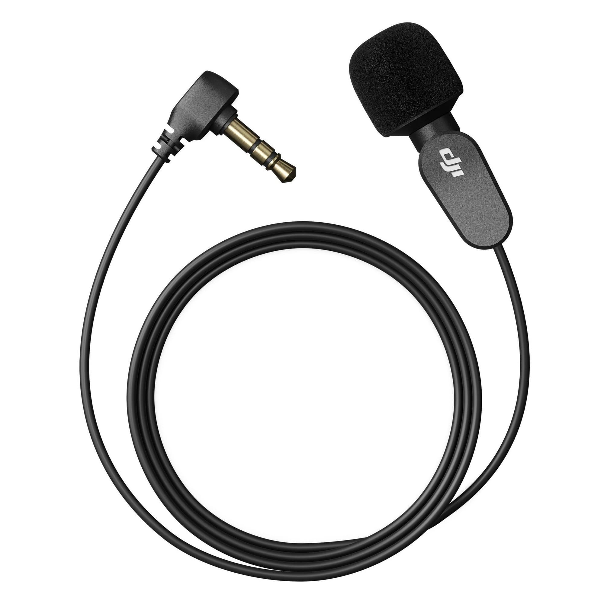 DJI Lavalier with angled plug