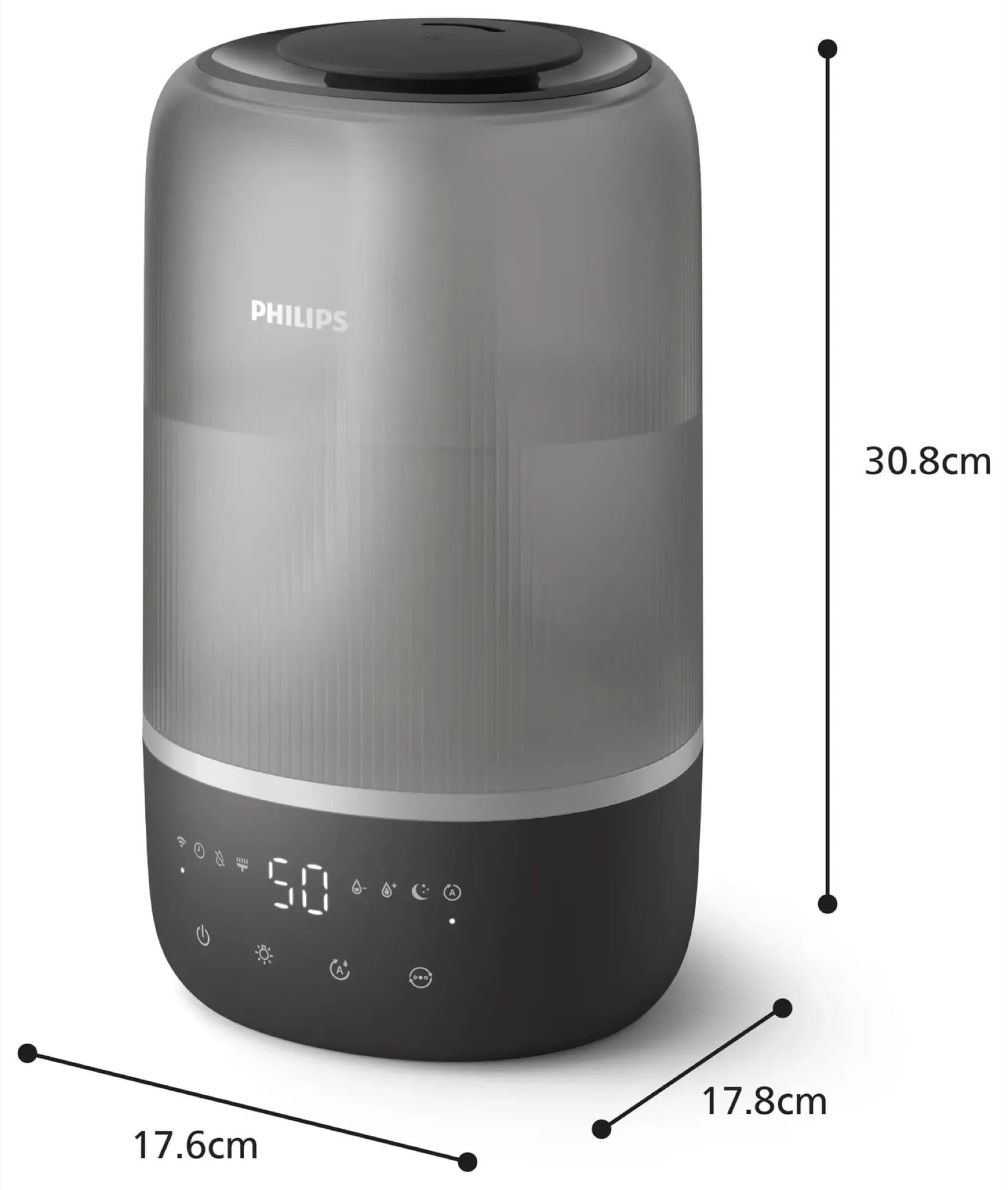 HU1510 with dimensions: 30.6 cm tall