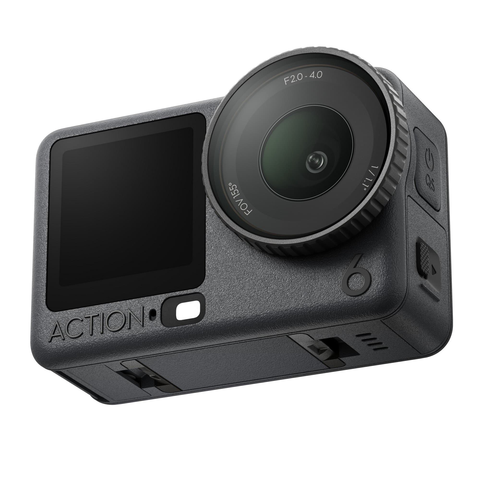 Osmo Action 6 from the side at an angle