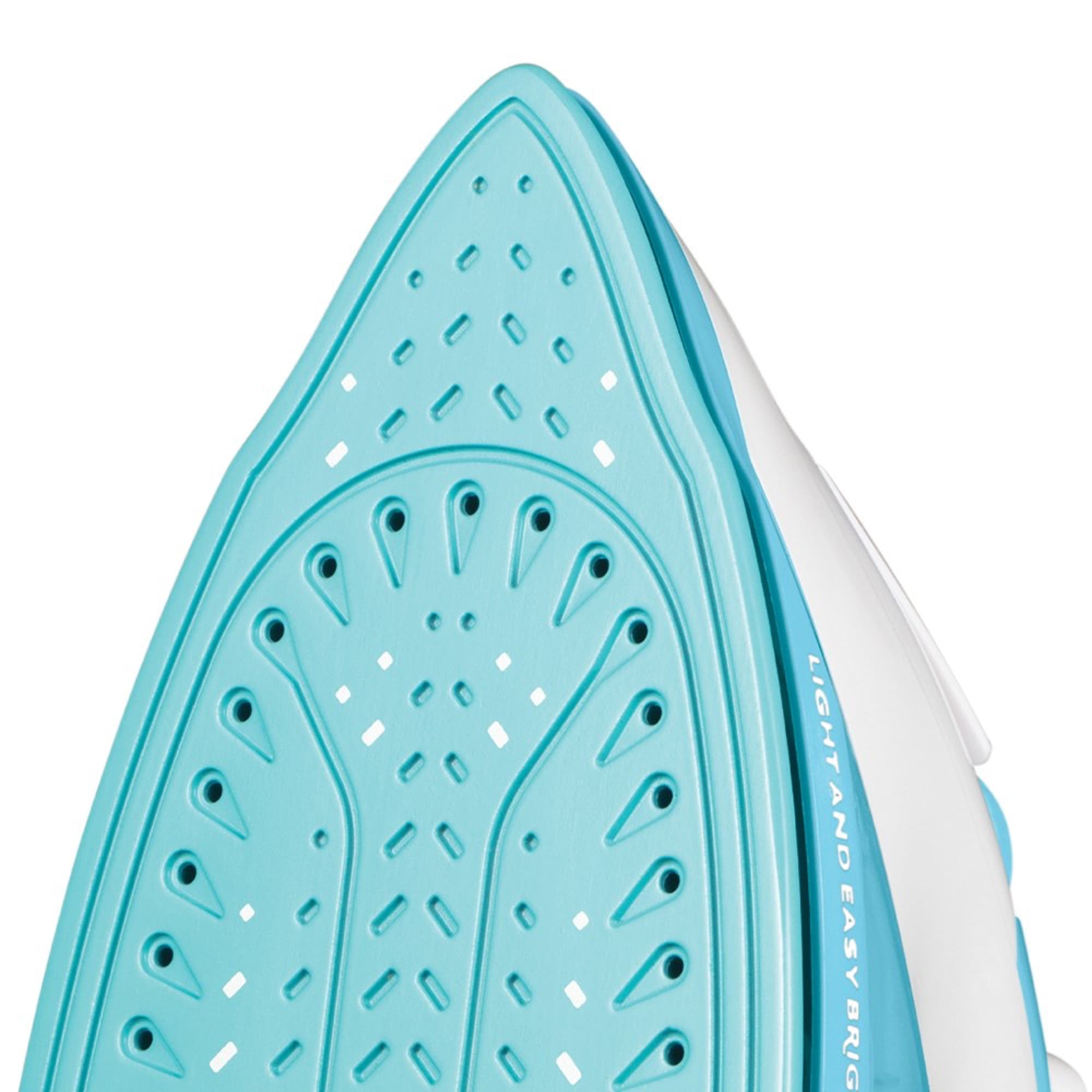 Coloured ceramic soleplate