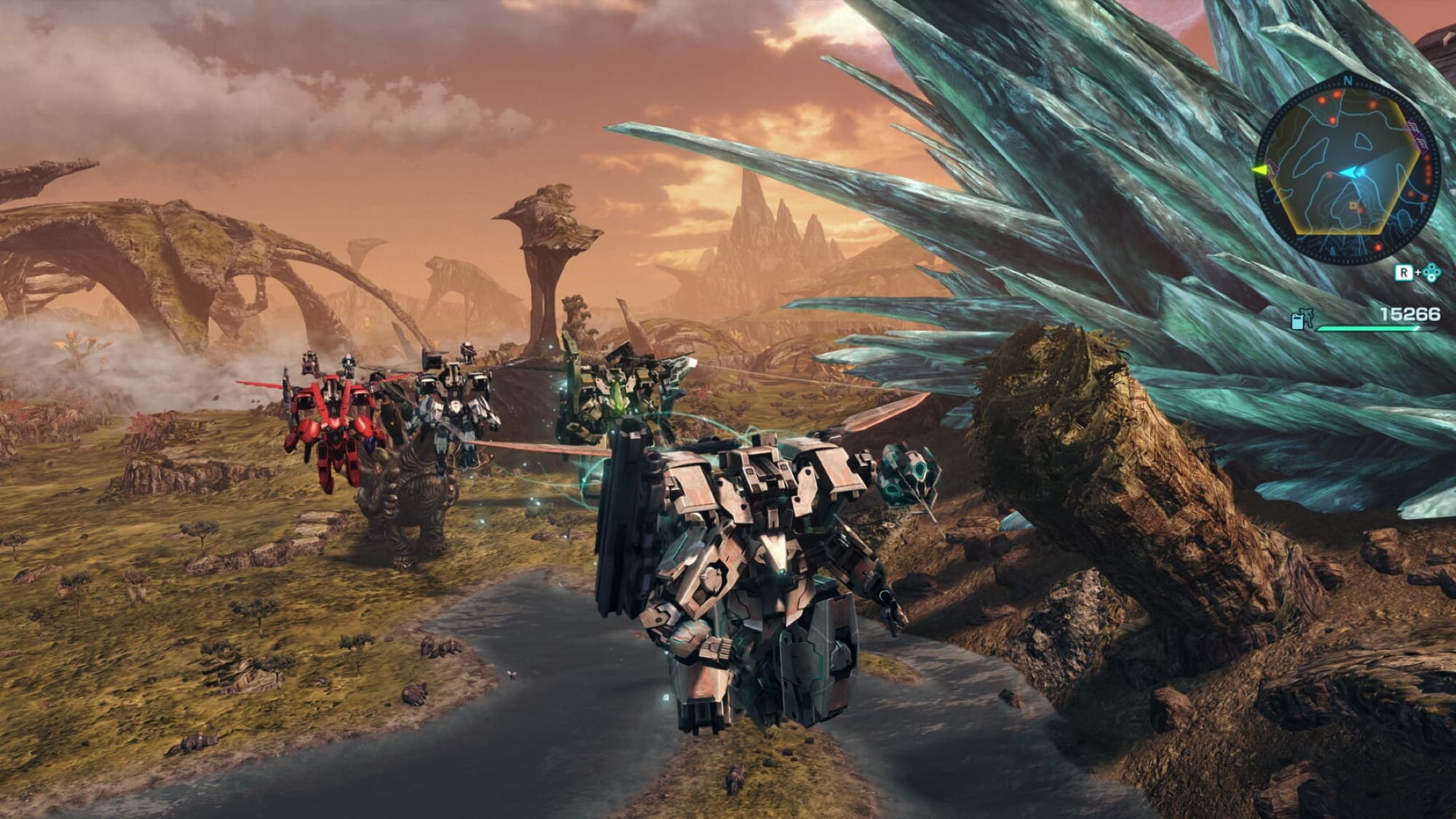 Screenshot from Xenoblade Chronicles X: Definitive Edition – Nintendo Switch 2 Edition