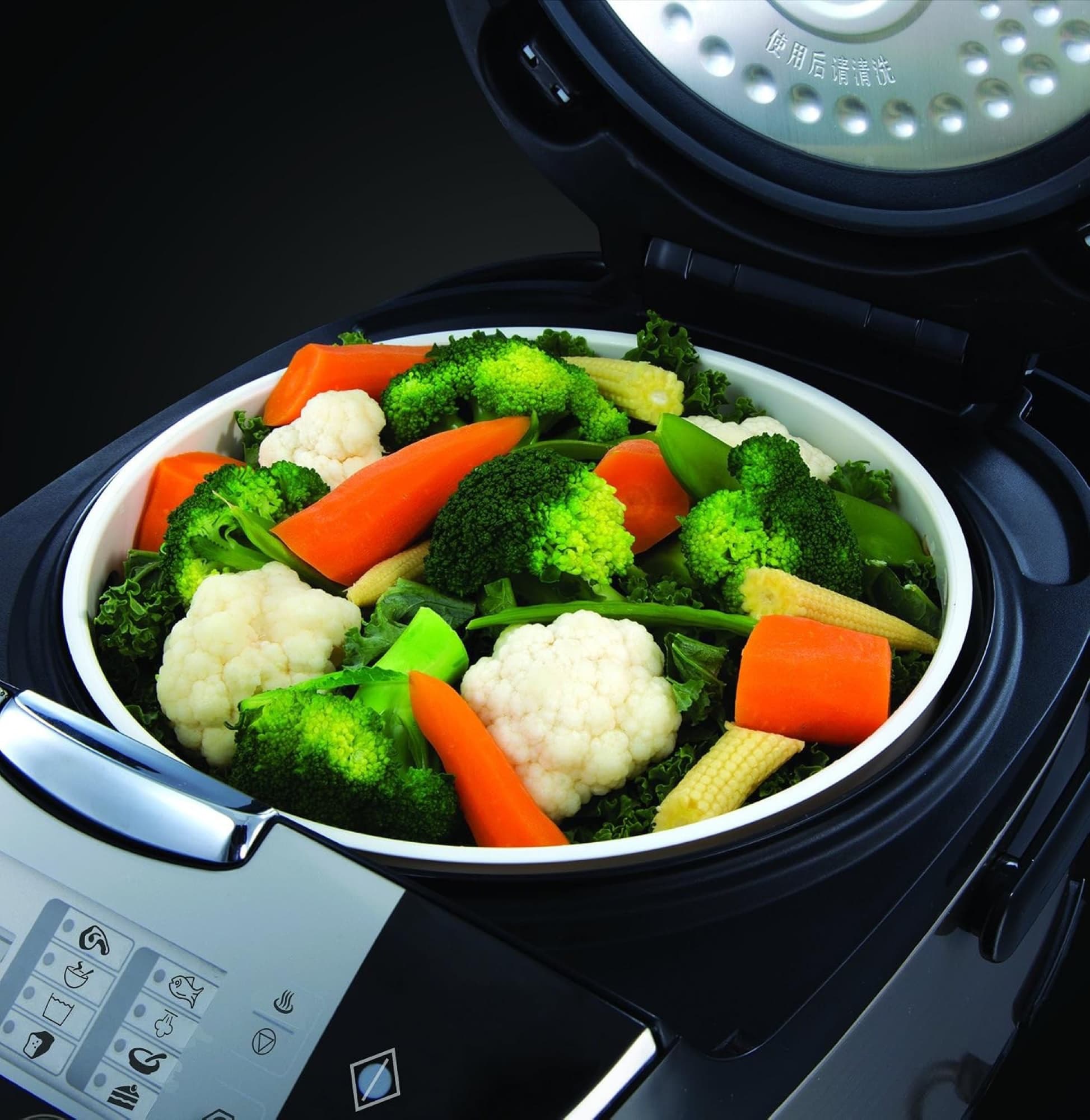 Steamed vegetables