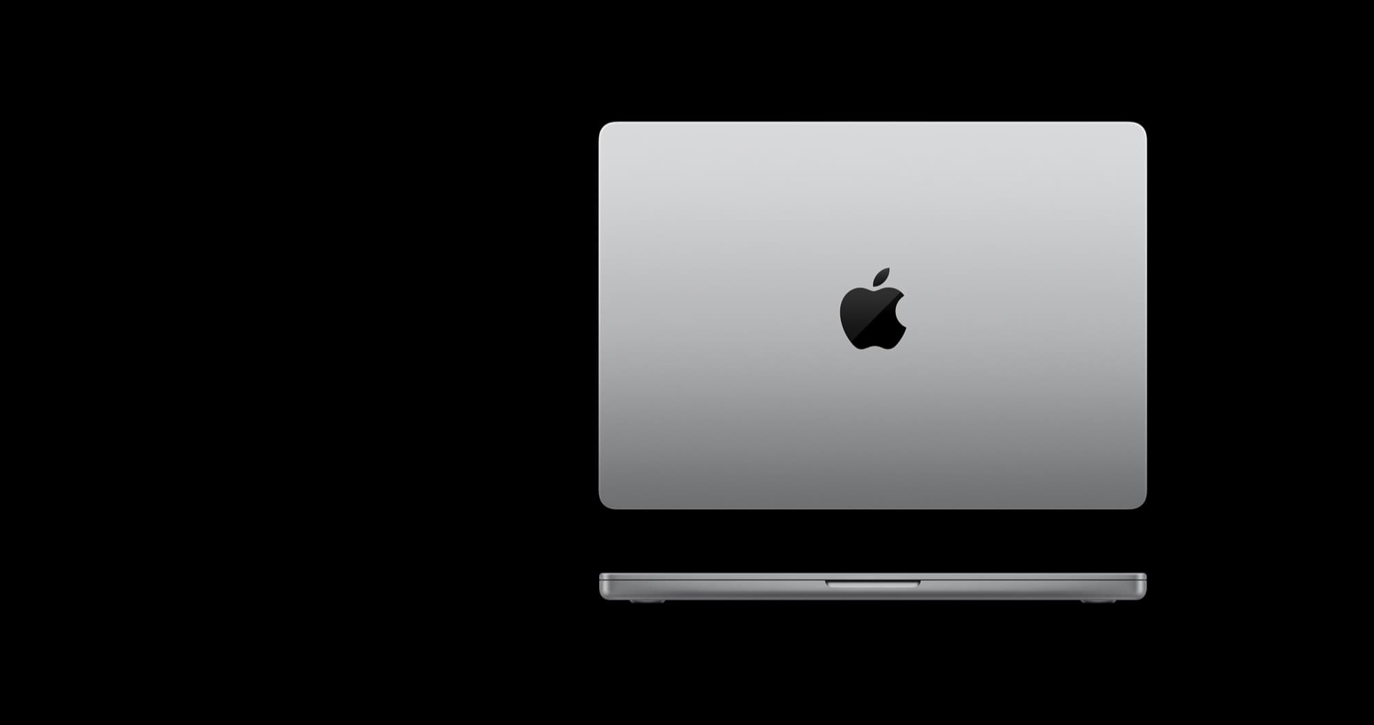 MacBook Pro in silver, closed