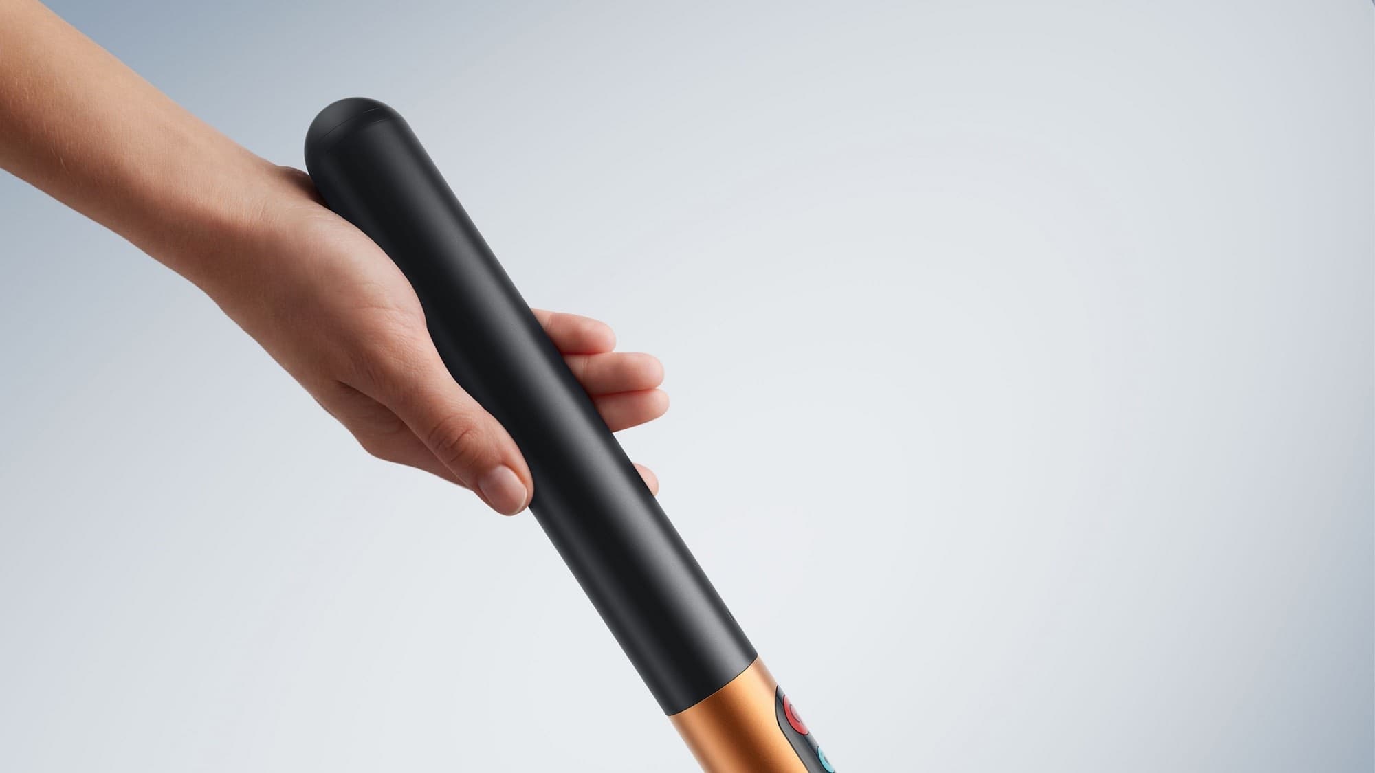 The handle is only 38 mm