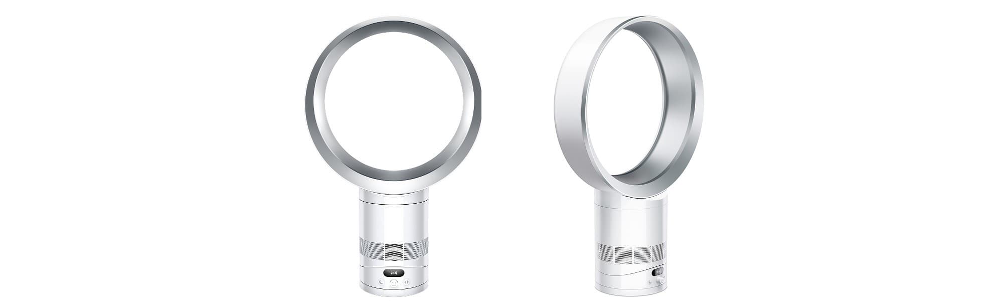 The fan from the front and side