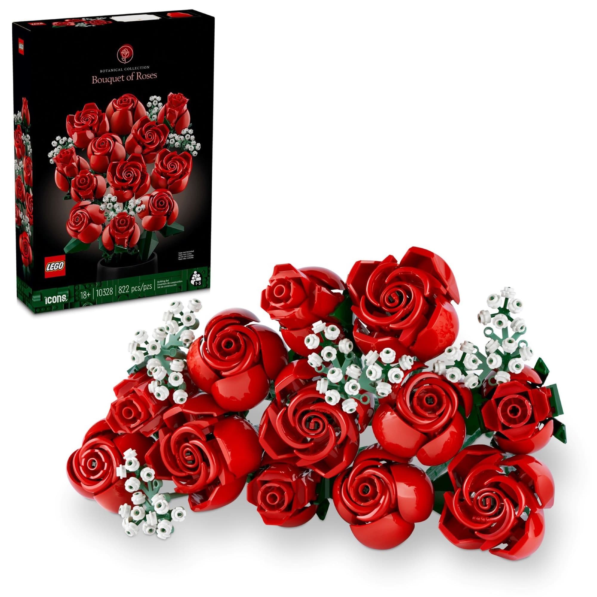 Bouquet of red roses – detail 2