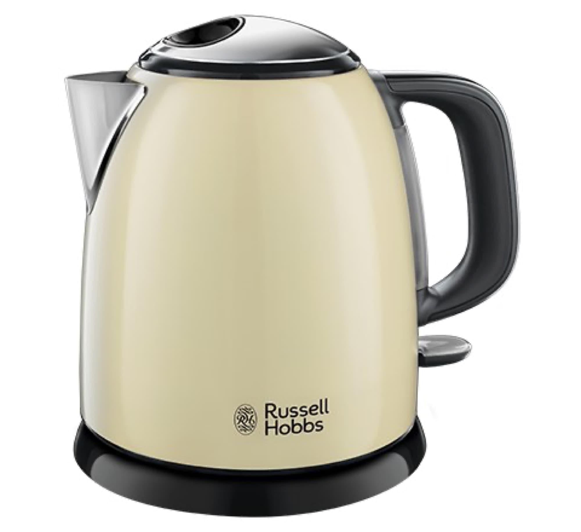 Compact kettle in cream