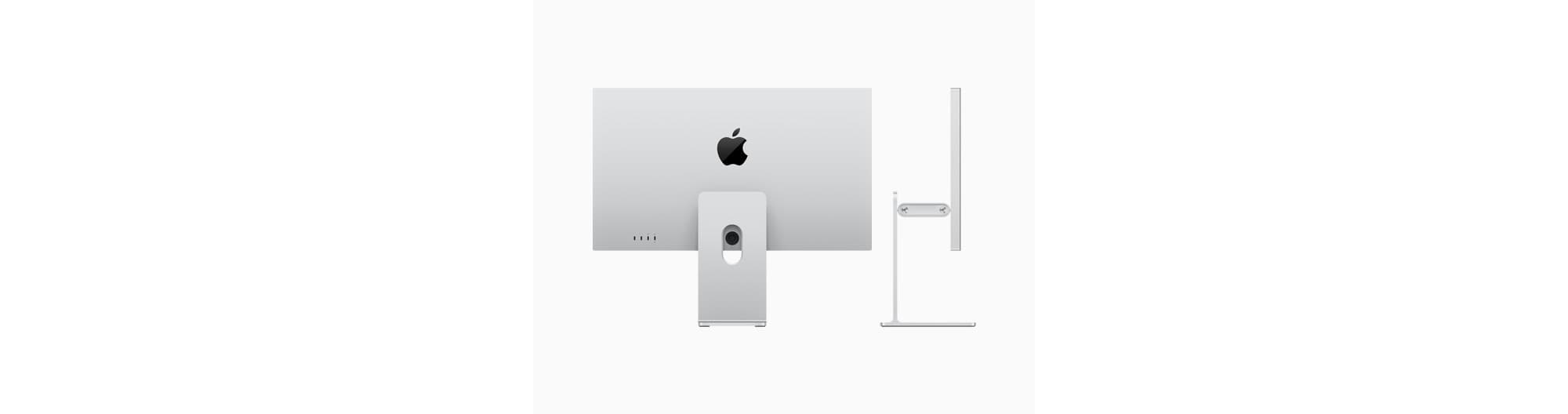 The back with stand and ports