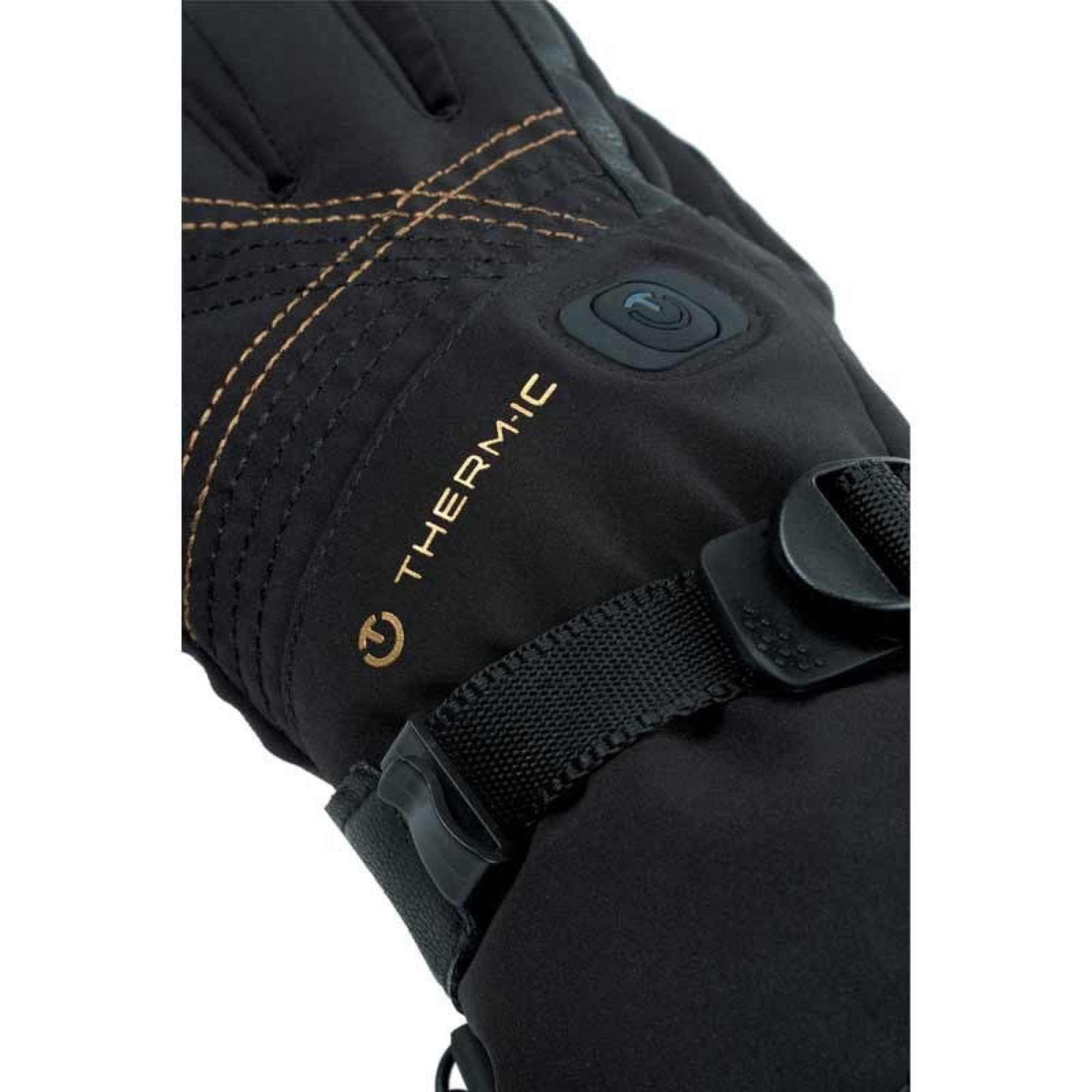 The women's glove close up