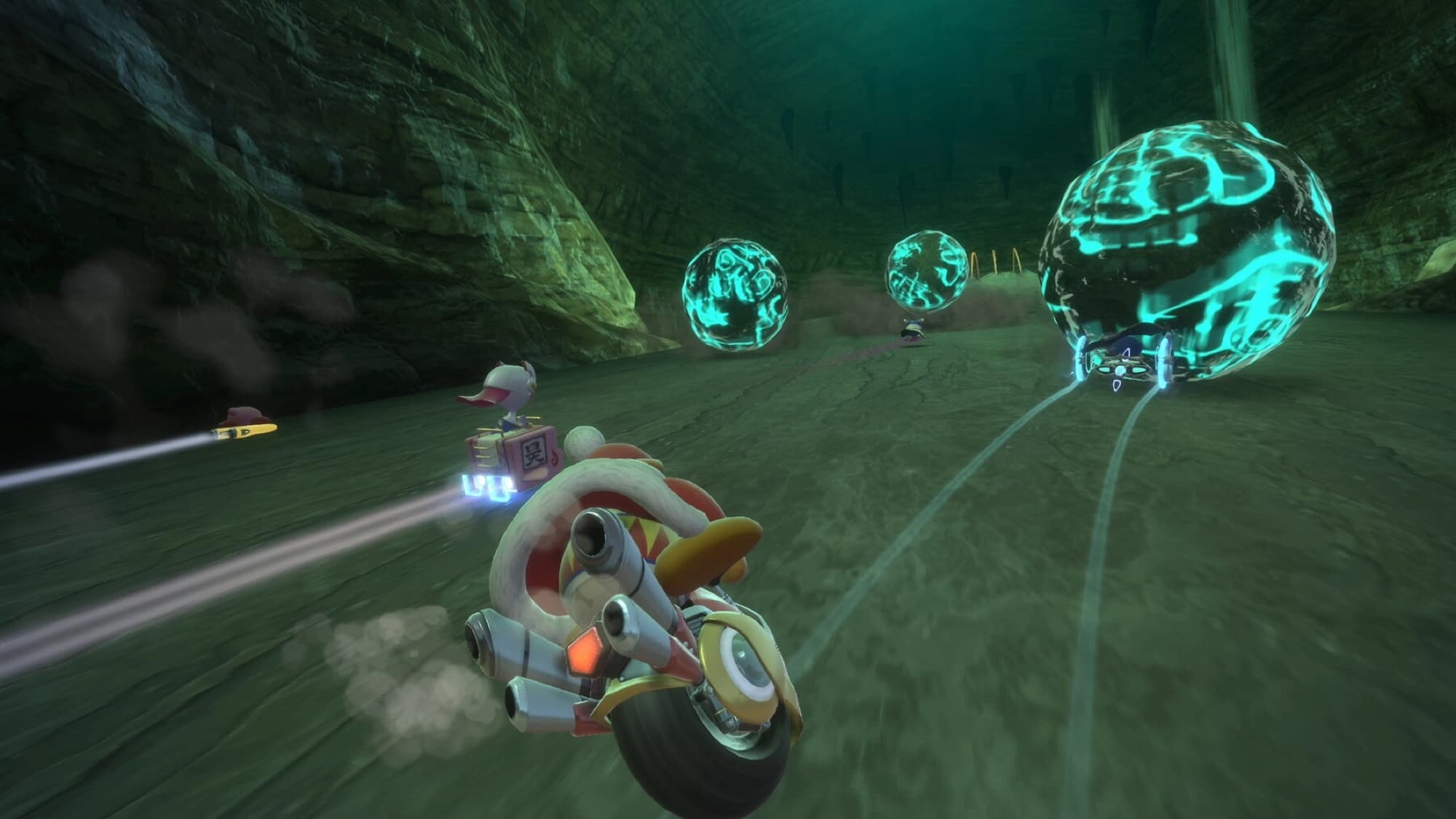 Screenshot from Kirby Air Riders