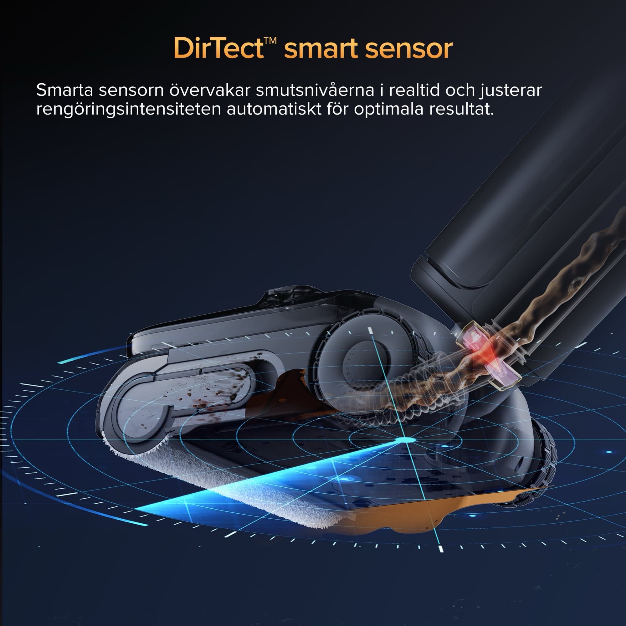 The DirTect dirt sensor