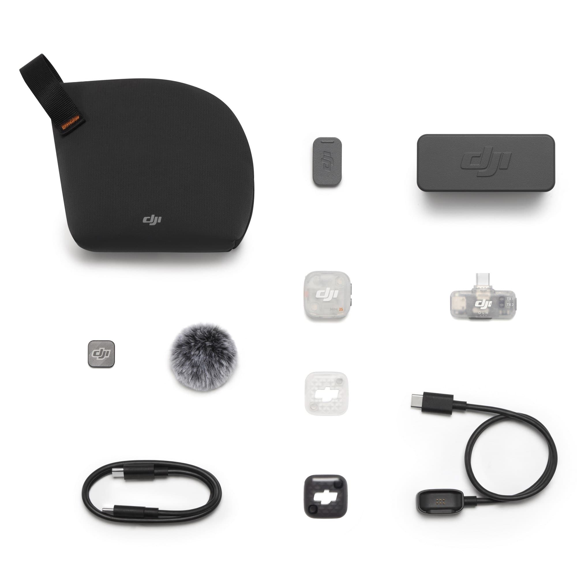 Contents of the kit with mobile receiver