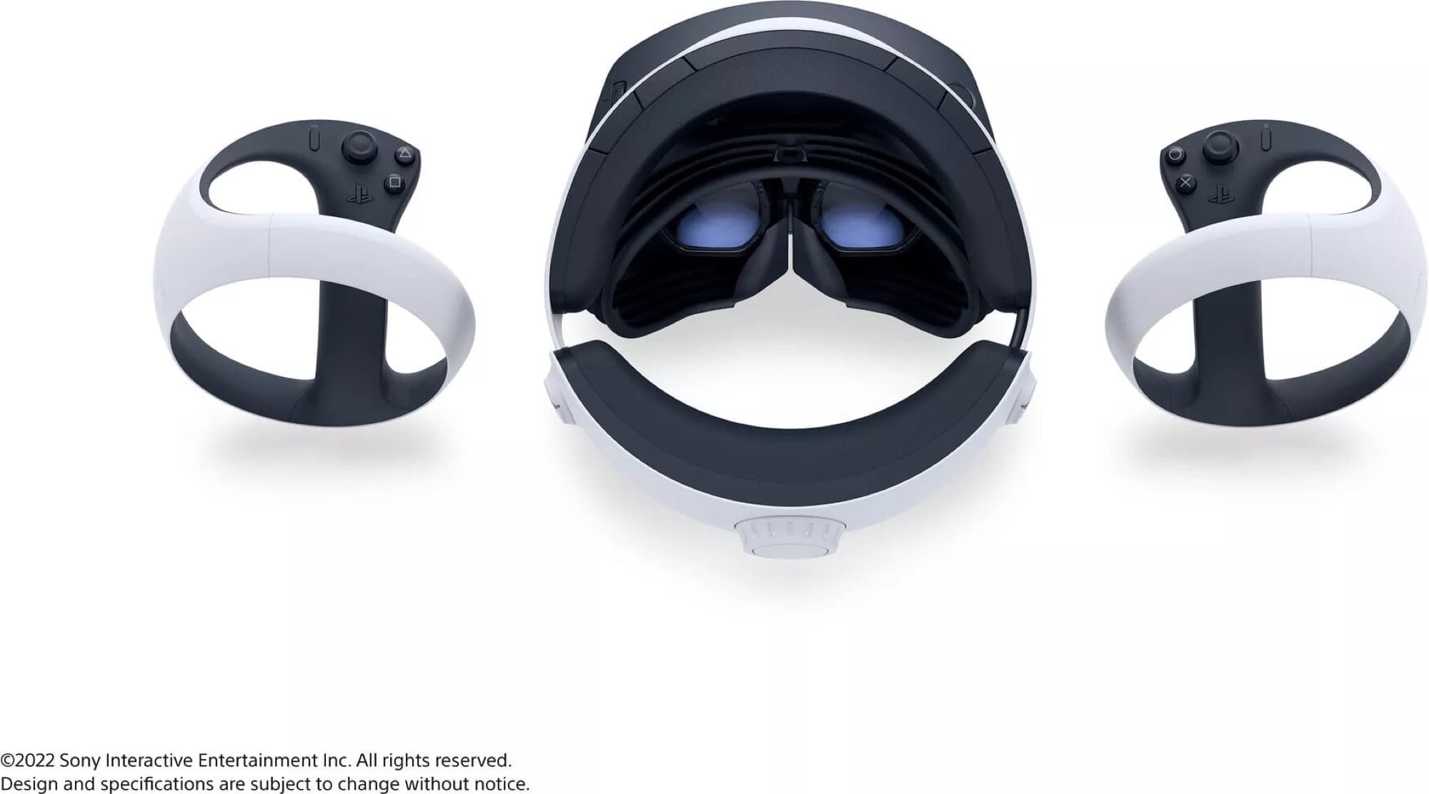 PlayStation VR2 from the front