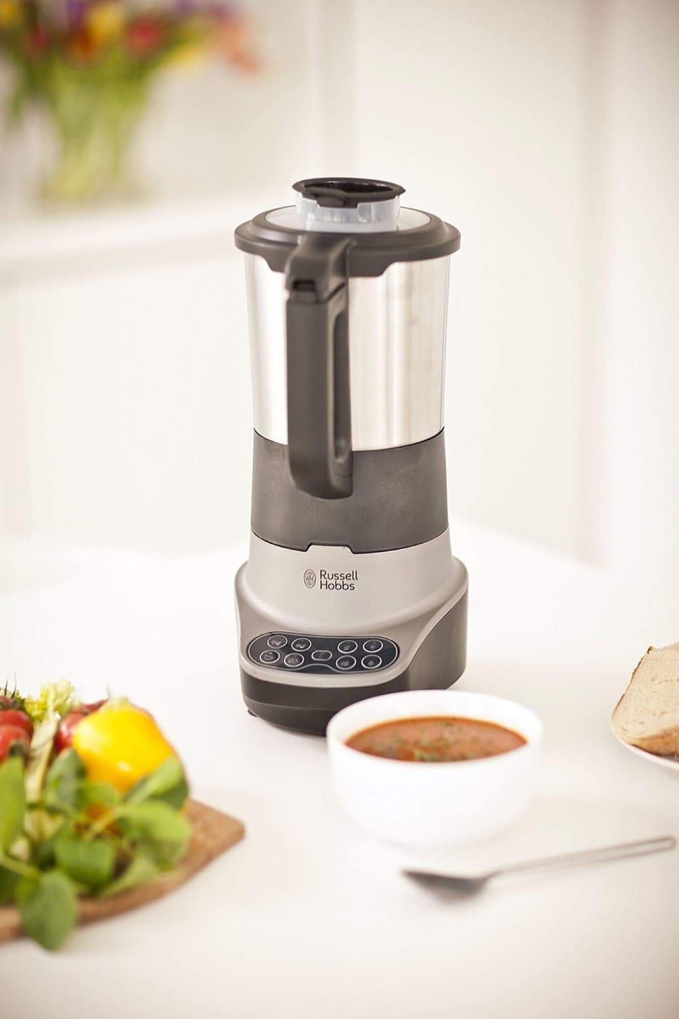 The soup maker in the kitchen