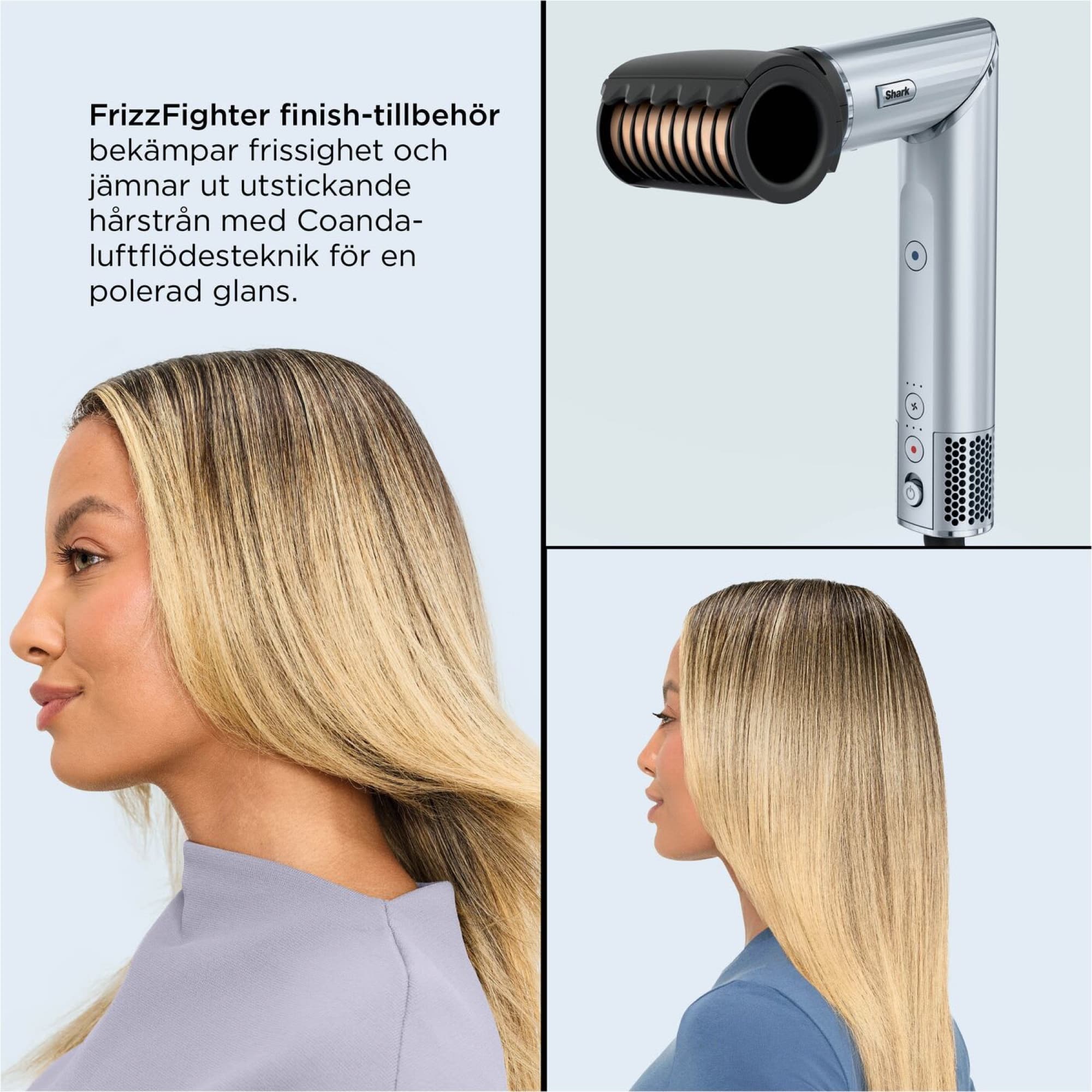 FrizzFighter smooths flyaways