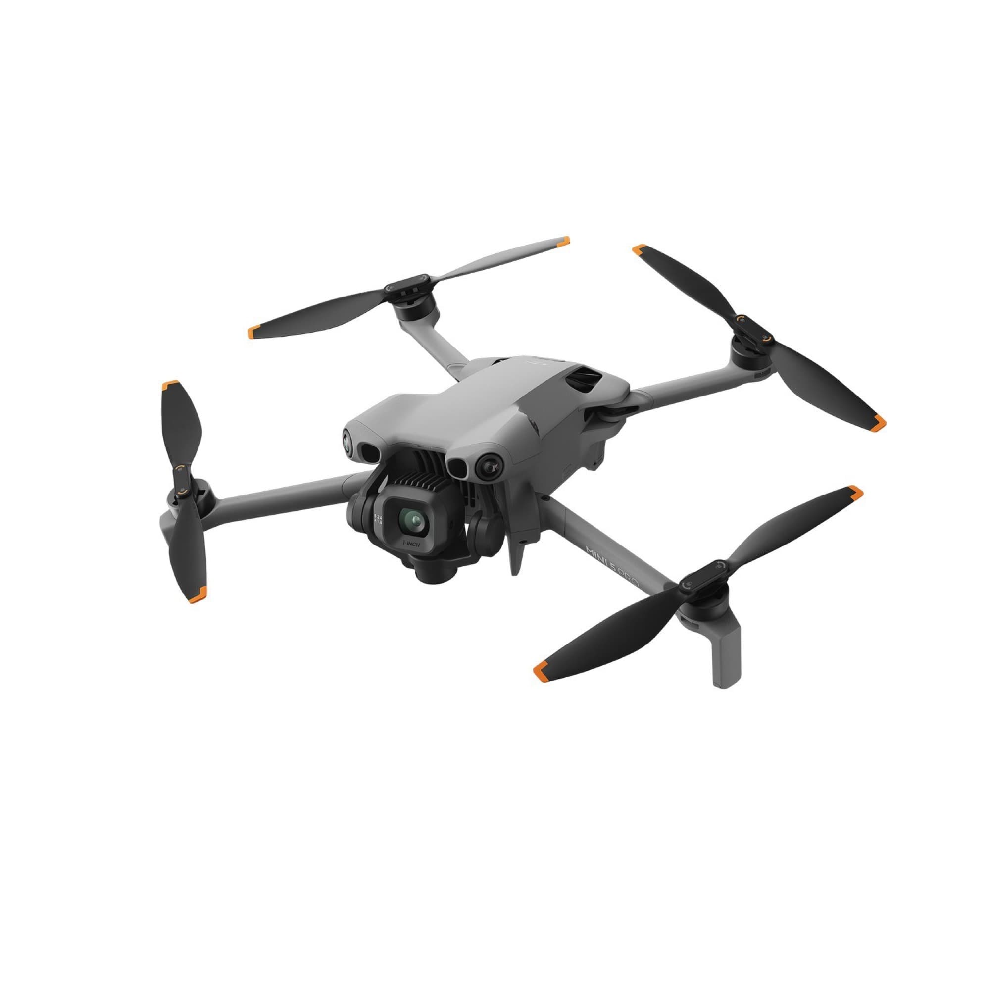 DJI Mini 5 Pro from the front at an angle